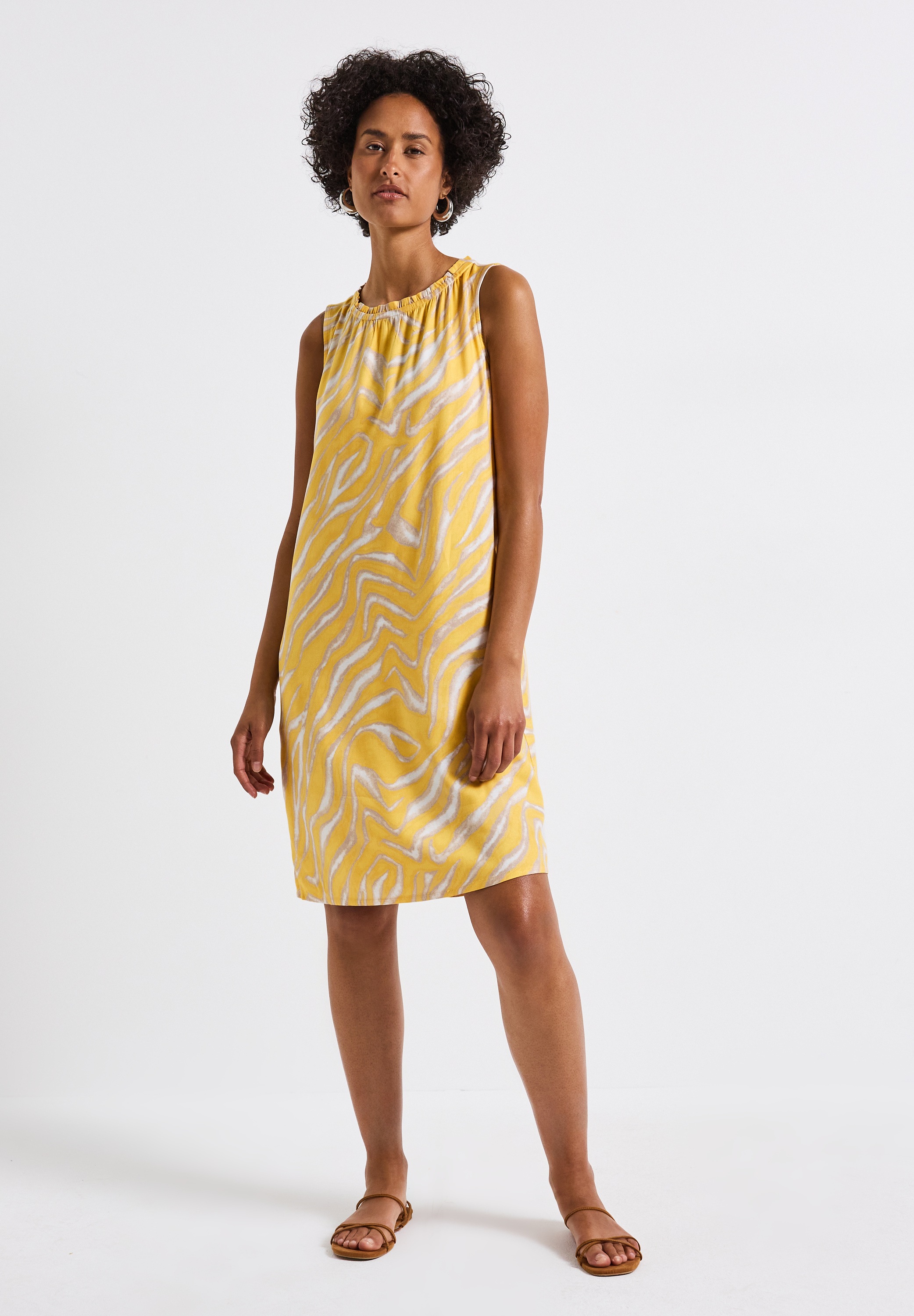 STREET ONE Sommerkleid Ohne Taschen mit Print günstig online kaufen