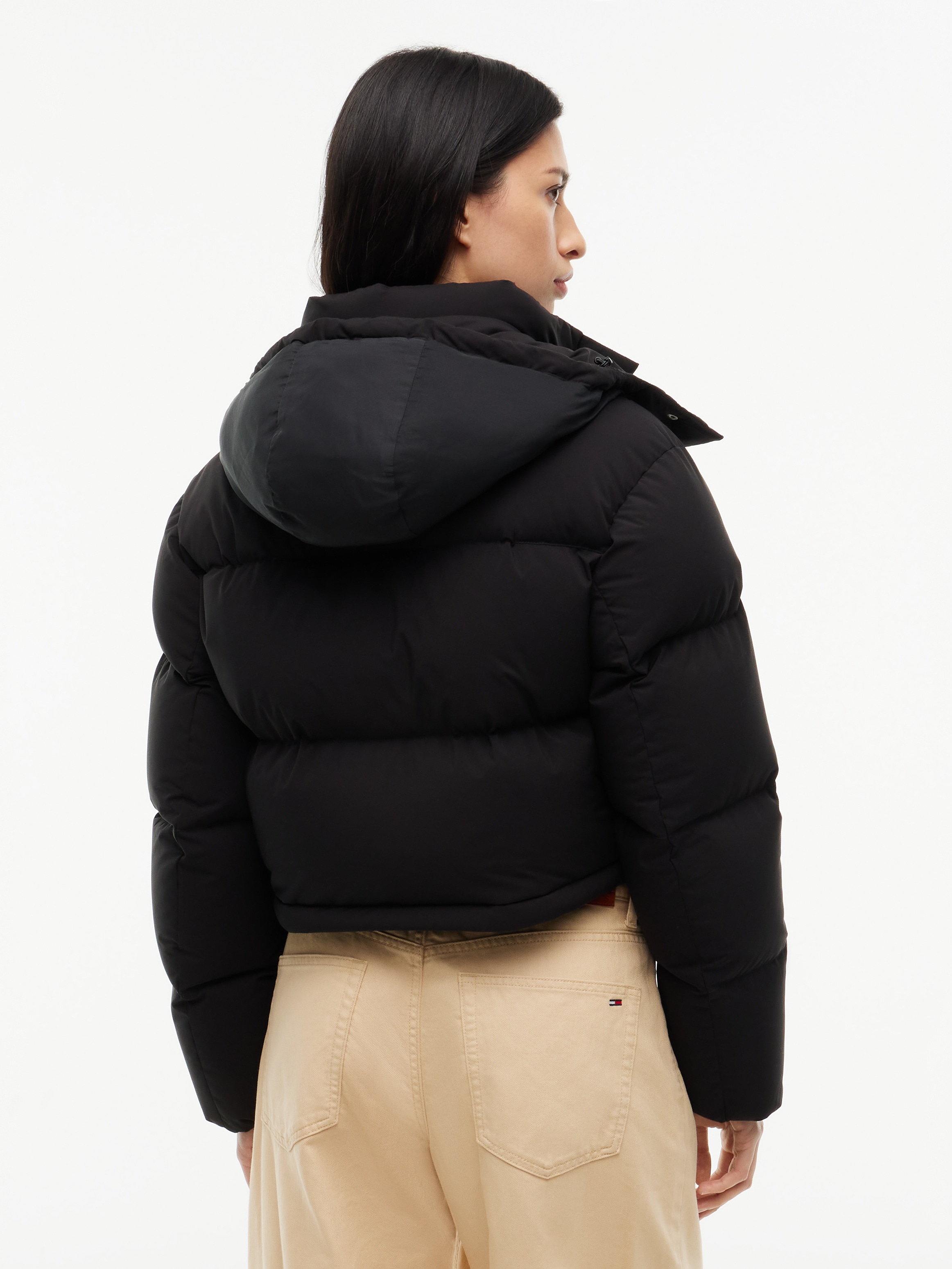 Tommy Jeans Steppjacke »TJW CRP ALASKA PUFFER EXT« mit Kapuze Kunstfaser