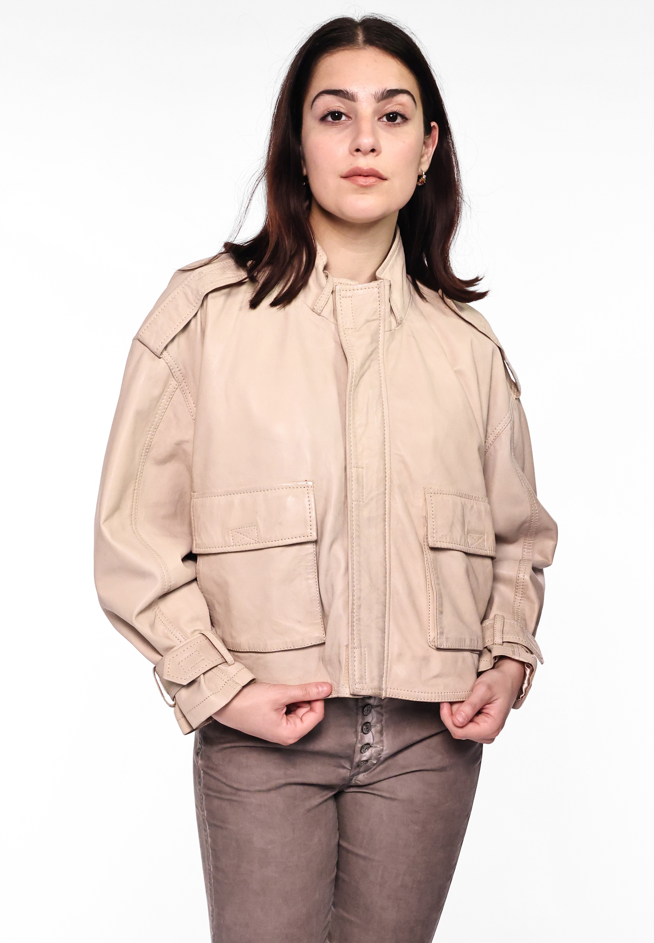 Maze Lederjacke »42020132« online bestellen | BAUR | Übergangsjacken