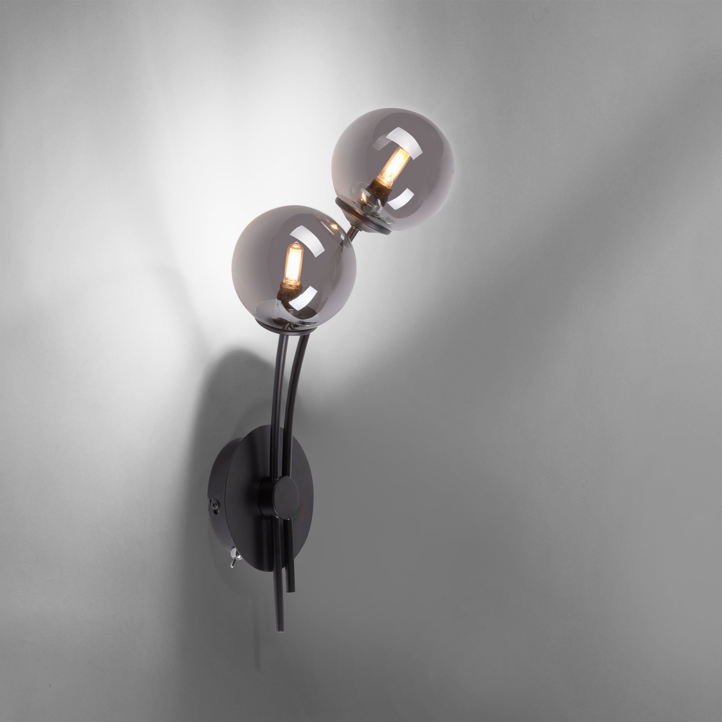 Paul Neuhaus LED | flammig-flammig, 2 BAUR Kippschalter Wandleuchte Schalter, »WIDOW«