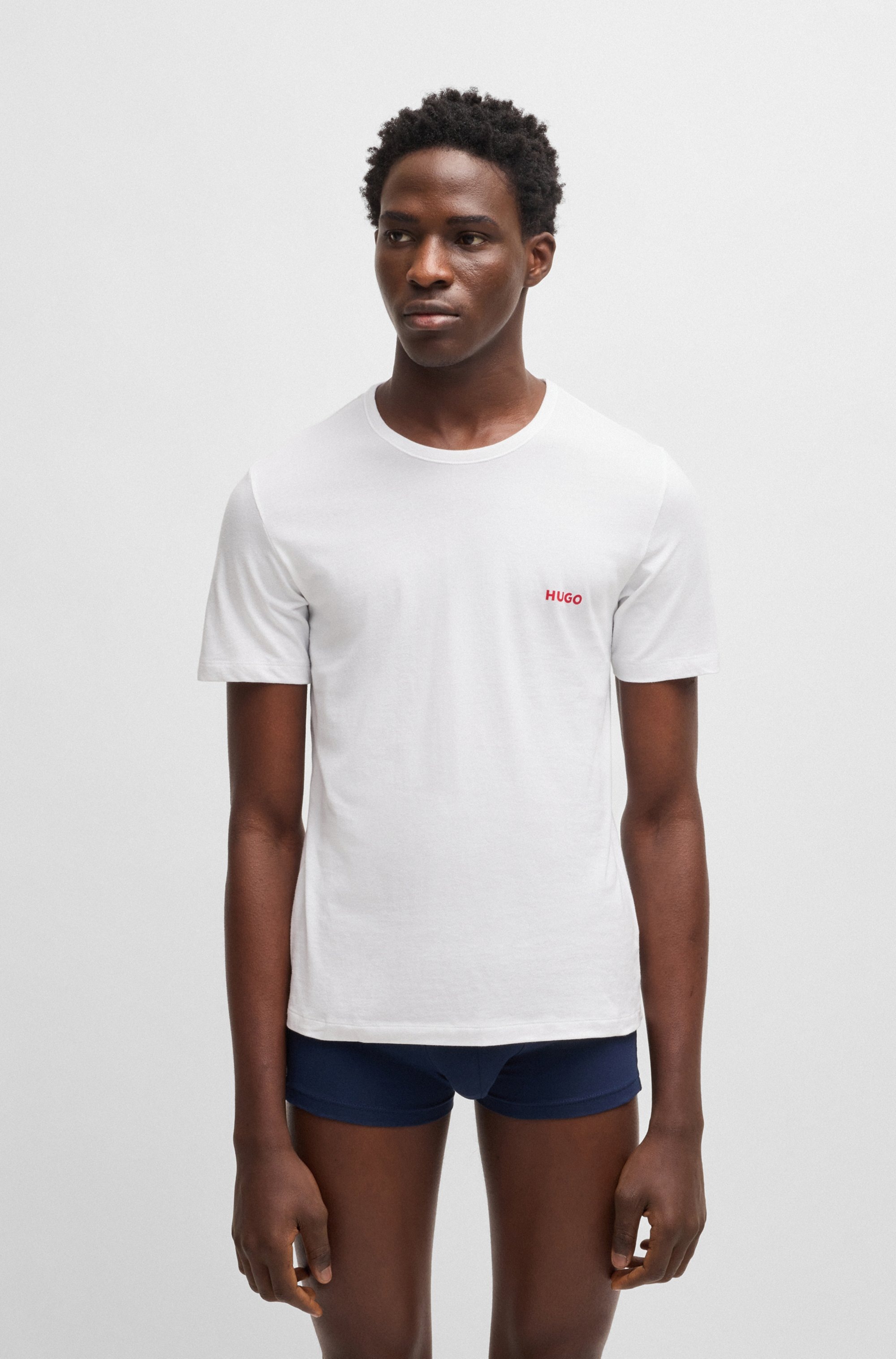 HUGO Underwear T-Shirt »RN TRIPL«, (Packung, 3 tlg.), mit Rundhalsausschnitt