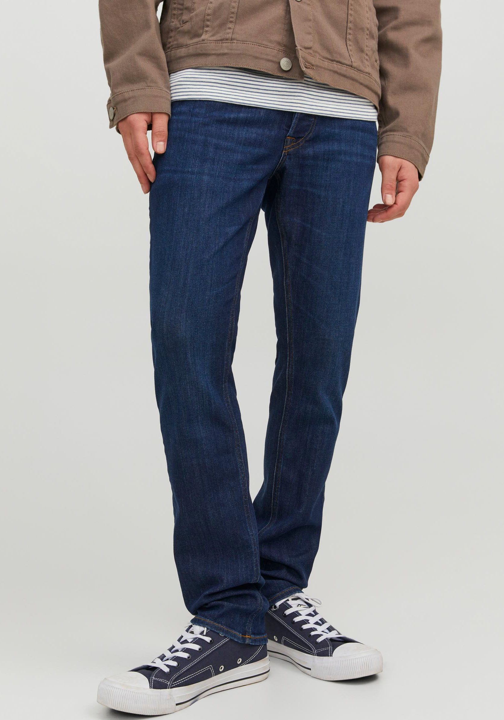 Jack & Jones Slim-fit-Jeans »JJIGLENN JJORIGINAL«