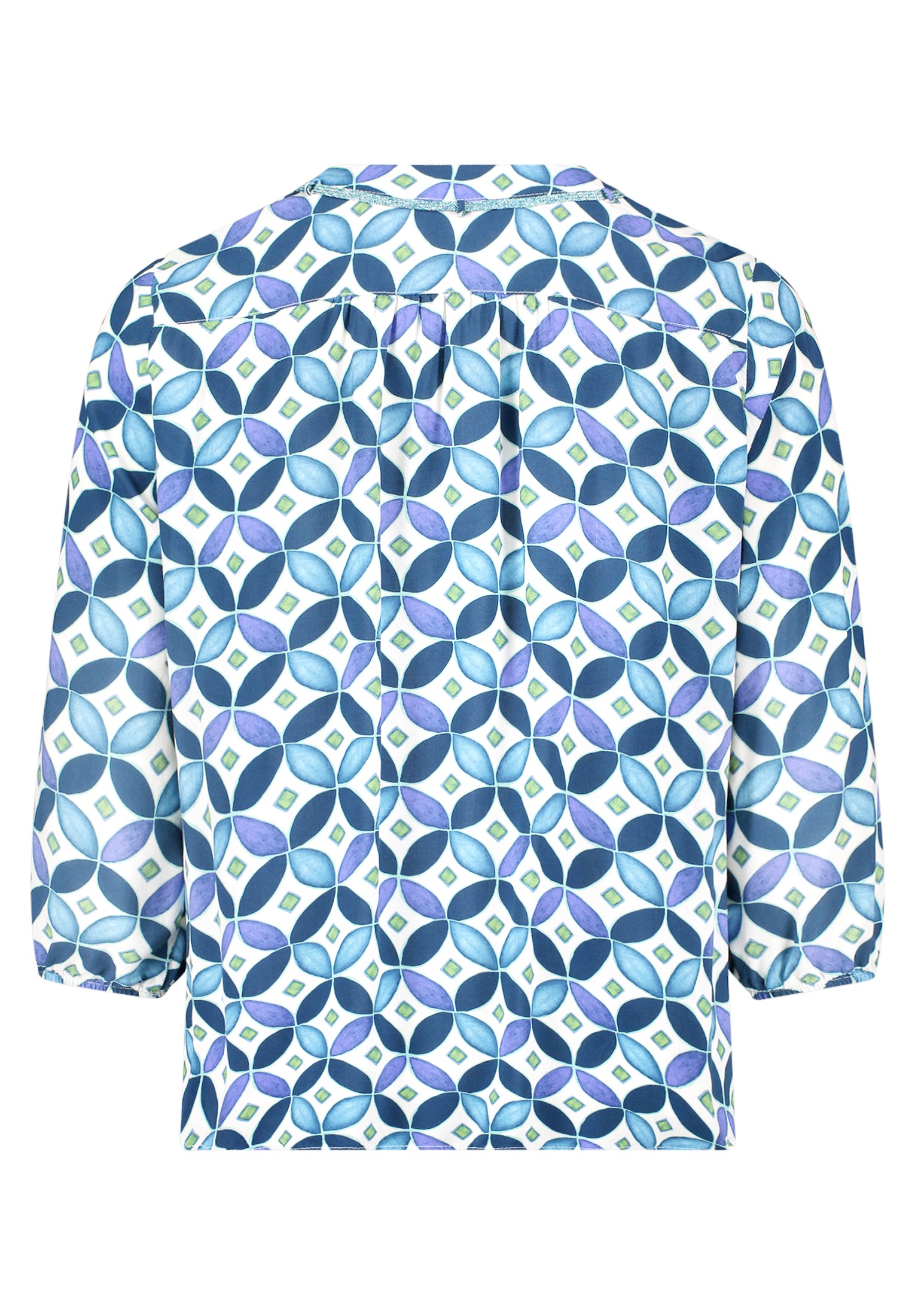 Thumbnail - Cartoon Shirtbluse "Damen mit Schnürung"