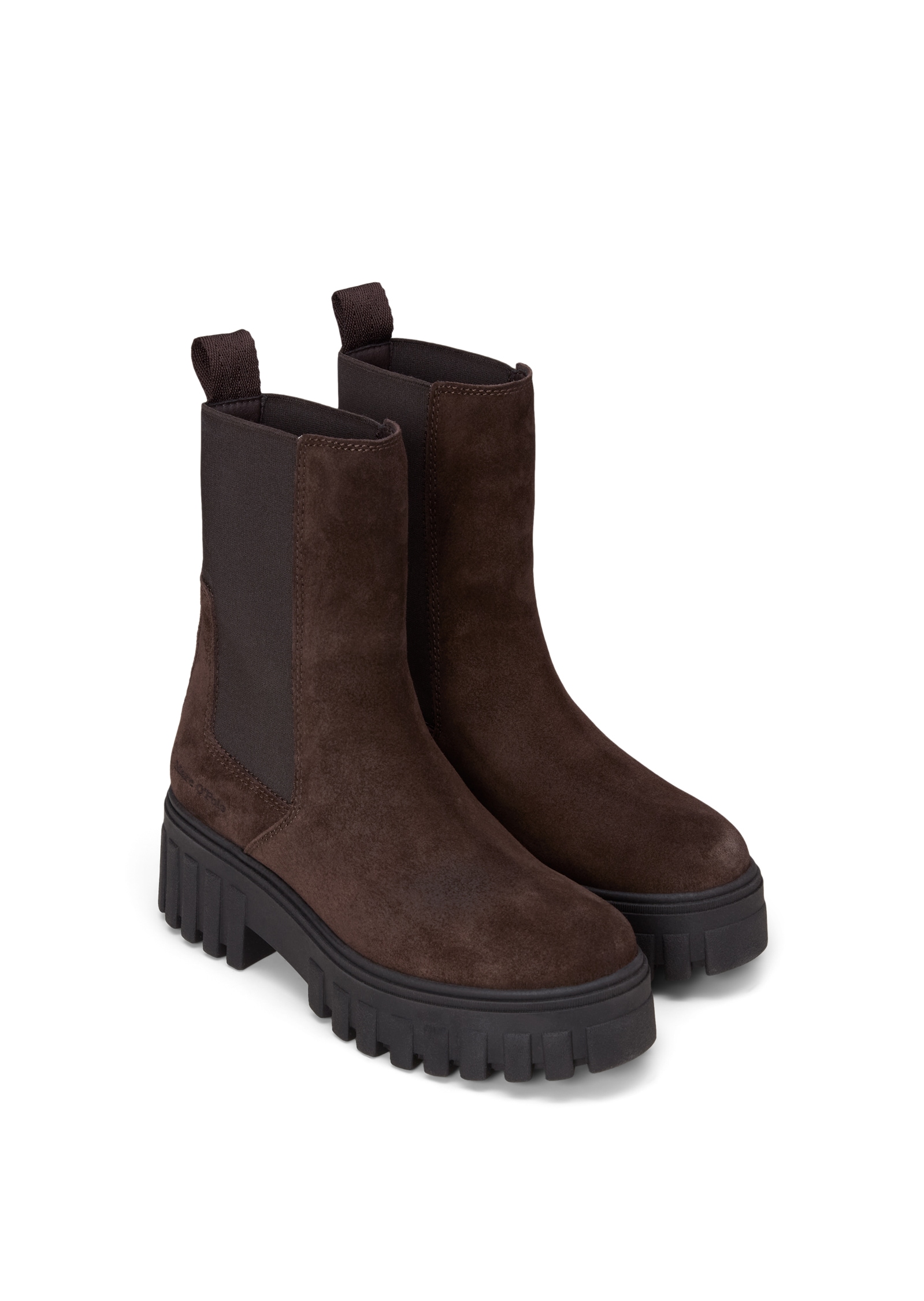 Marc O'Polo Chelseaboots »Model Vala 5«  Stiefelette, Plateauboots mit Stretcheinsatz