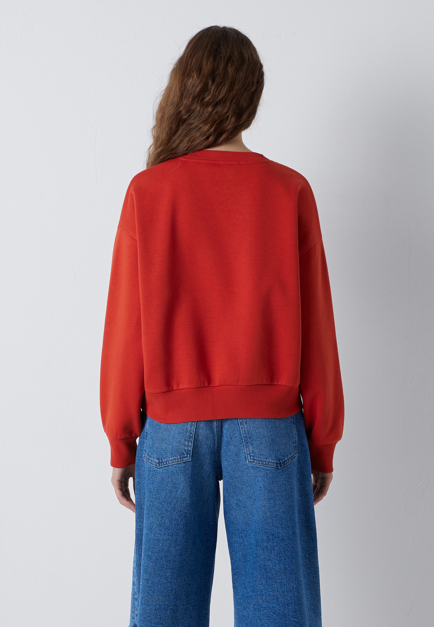 Mavi Rundhalspullover »CREW NECK SWEATSHIRT« Sweatshirt cropped