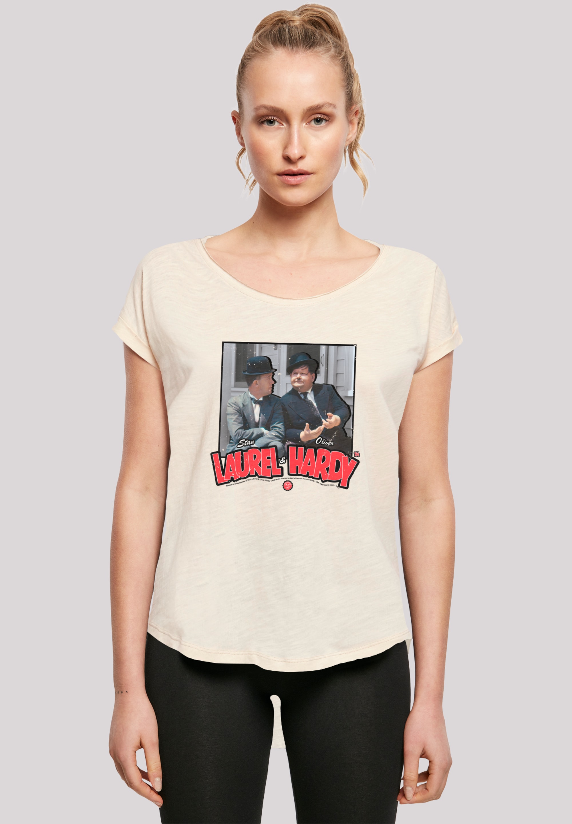 F4NT4STIC T-Shirt "Stan Laurel & Oliver Hardy Comedy Duo", Premium Qualität günstig online kaufen