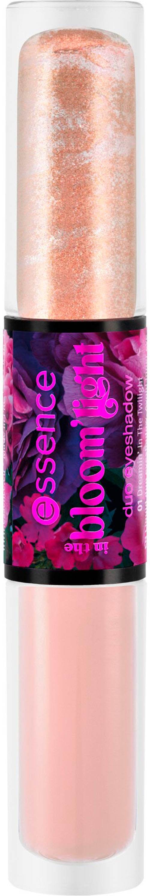Essence Lidschatten »in the bloom'light duo eyeshadow«, (Packung, 3 tlg.), mit hochpigmentierter Textur