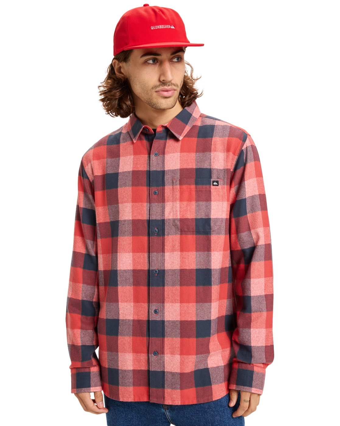 Quiksilver Langarmhemd "Motherfly Plaid" günstig online kaufen