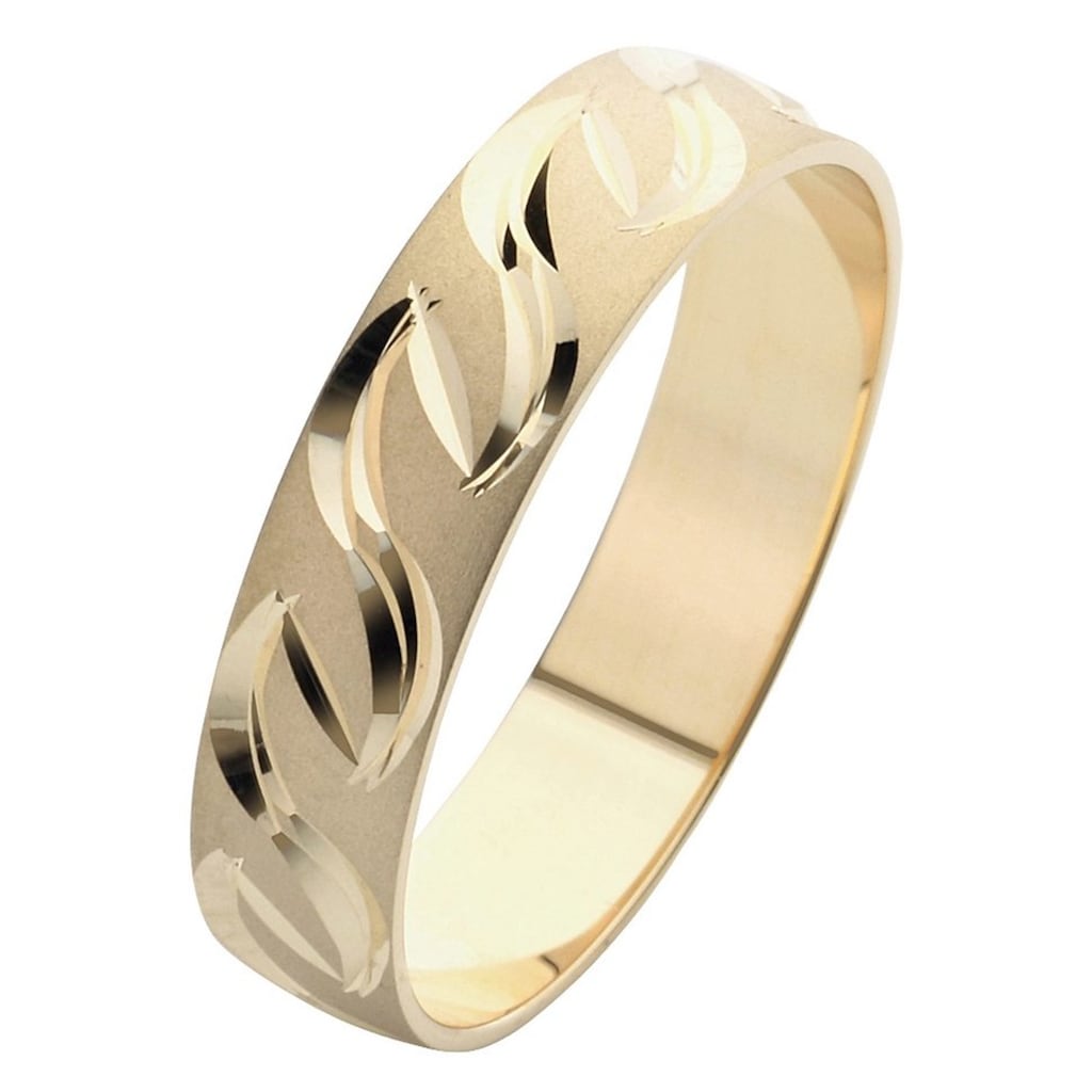 Firetti Trauring »Schmuck Geschenk Gold 375 Hochzeit Ehering "LIEBE"«