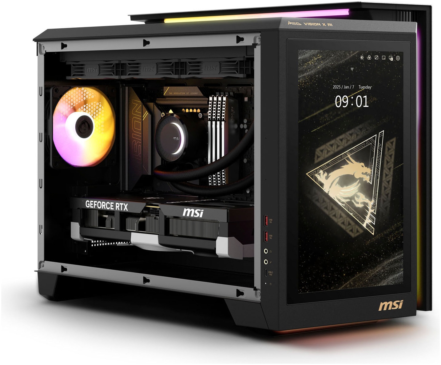 MSI Gaming-PC »MEG Vision X AI 2NVZ9-233DE«