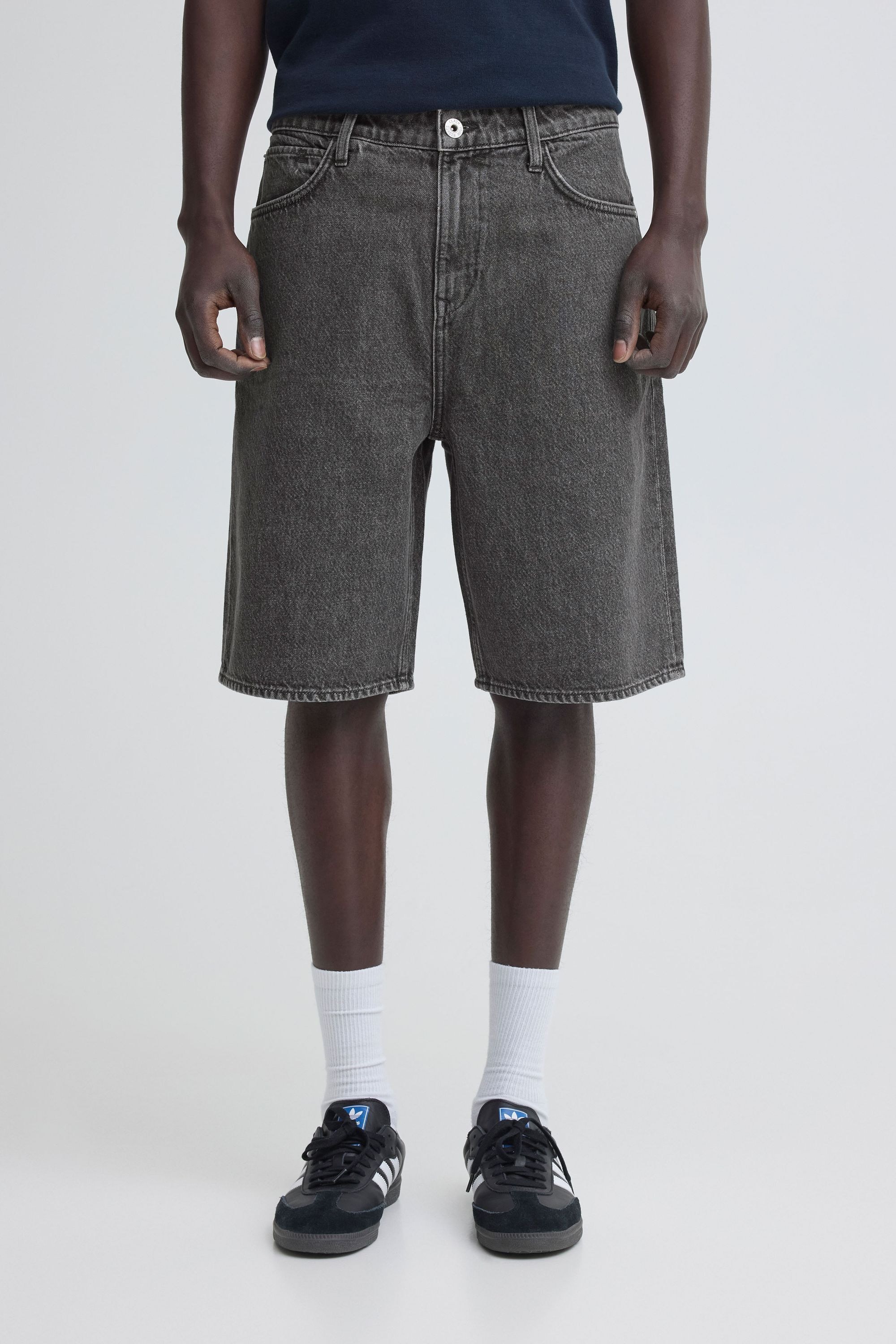 Blend Bermudas "BHBreeze Loose Fit" Weite Jeans-Shorts mit Gürtelschlaufen günstig online kaufen