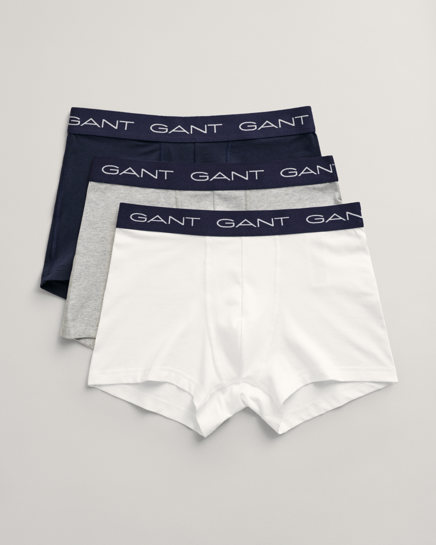 Gant Trunk, (3 St.), GANT-Logos am Elastikbund