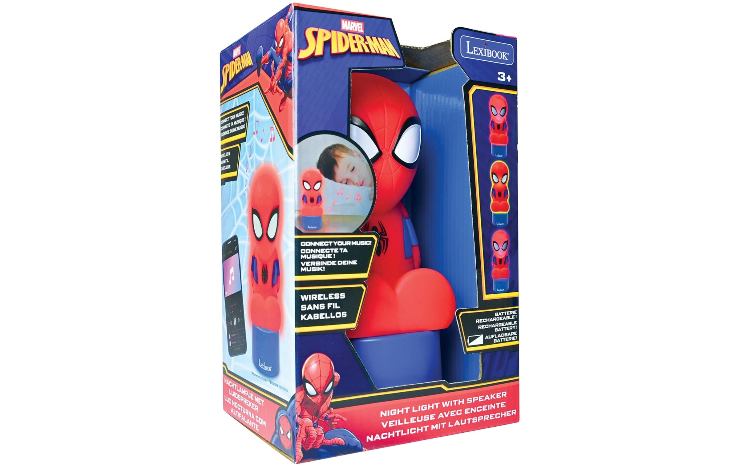 Lexibook® Nachtlicht »Spiderman Bluetooth«