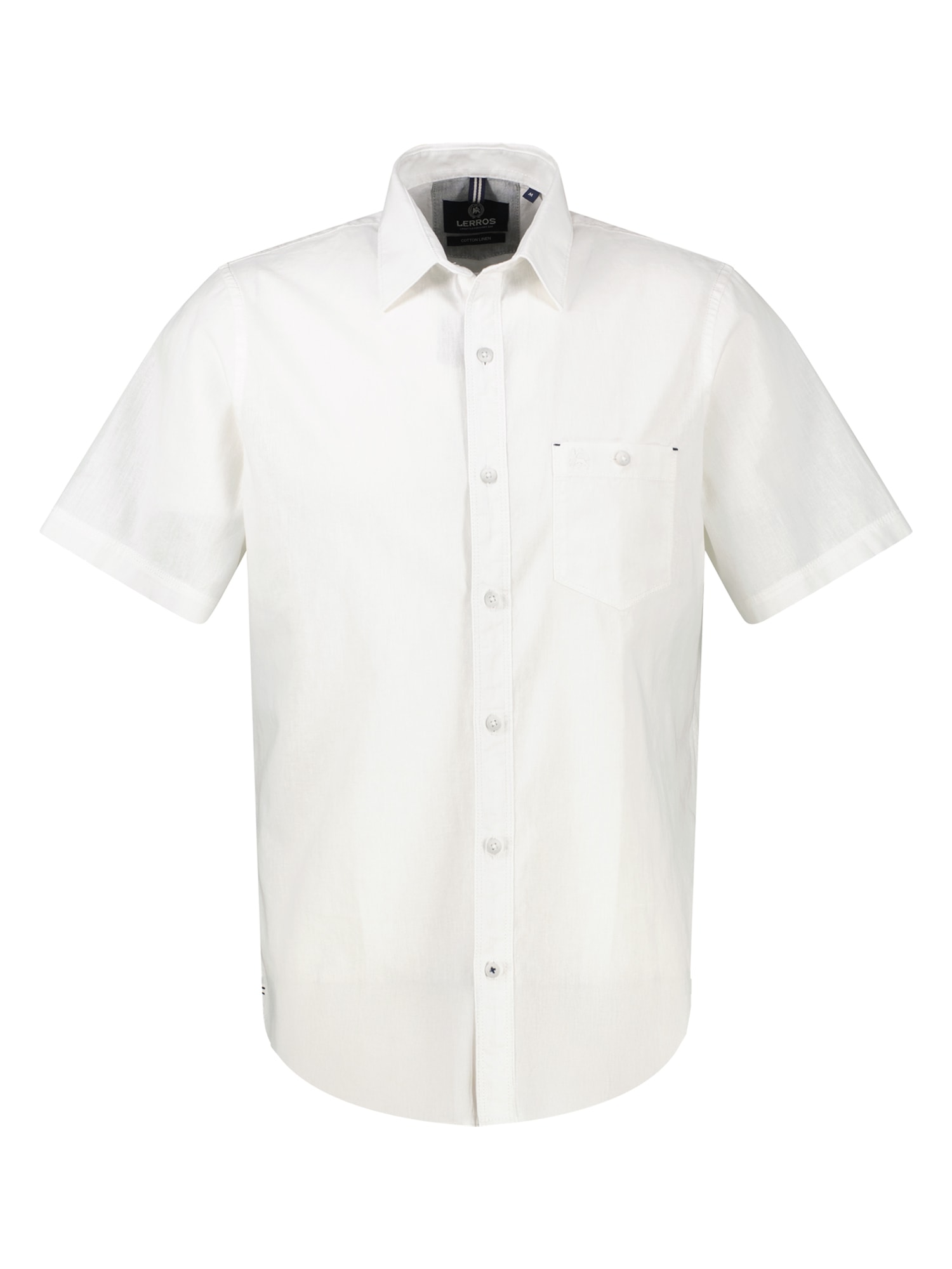 LERROS Kurzarmhemd "Unifarbenes Kurzarmhemd in Strukturqualität" günstig online kaufen