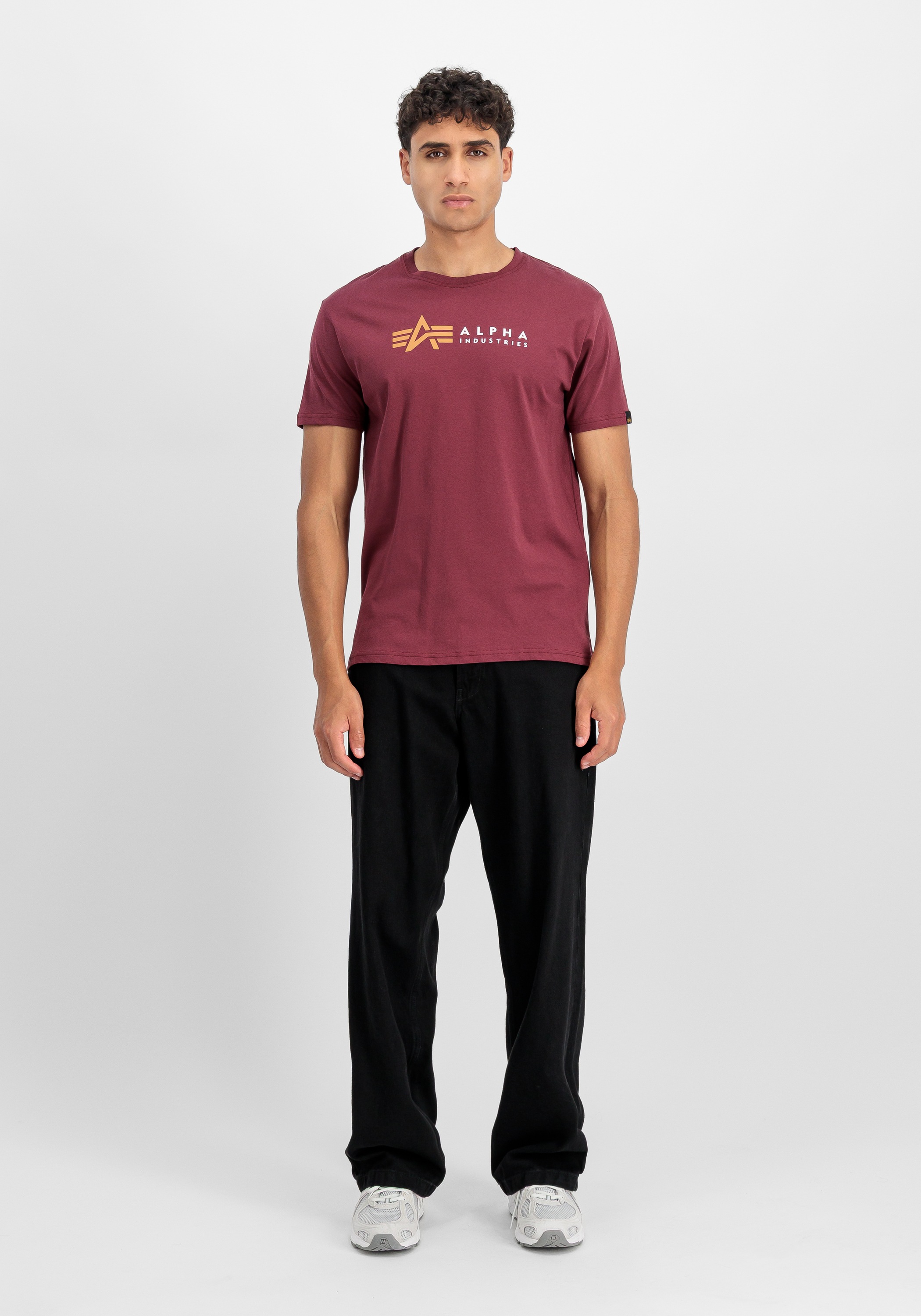 Thumbnail - Alpha Industries T-Shirt "Alpha Label T-Shirt"