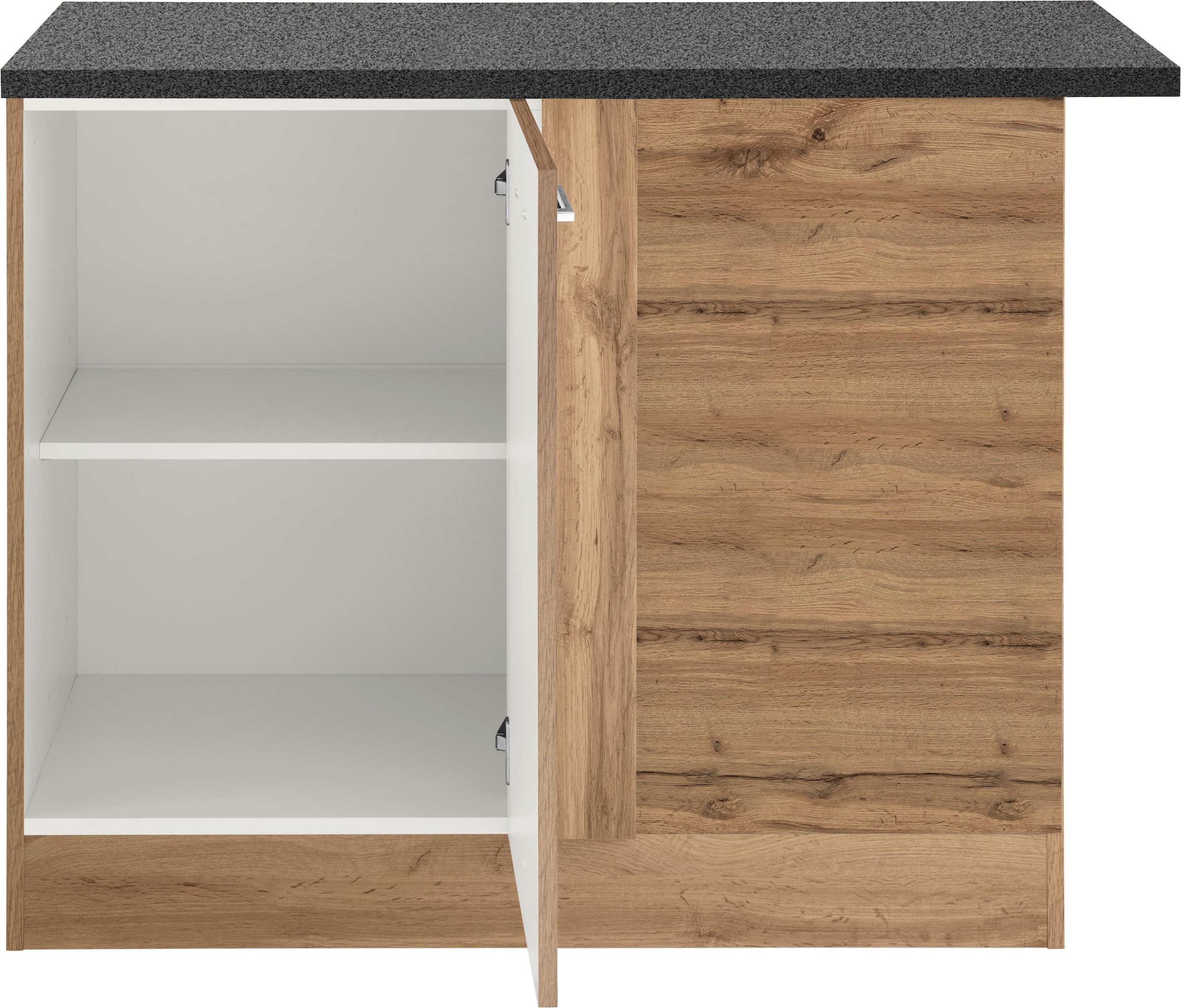 KOCHSTATION Eckunterschrank »KS-Colmar«, 110 cm, mit Metallgriff