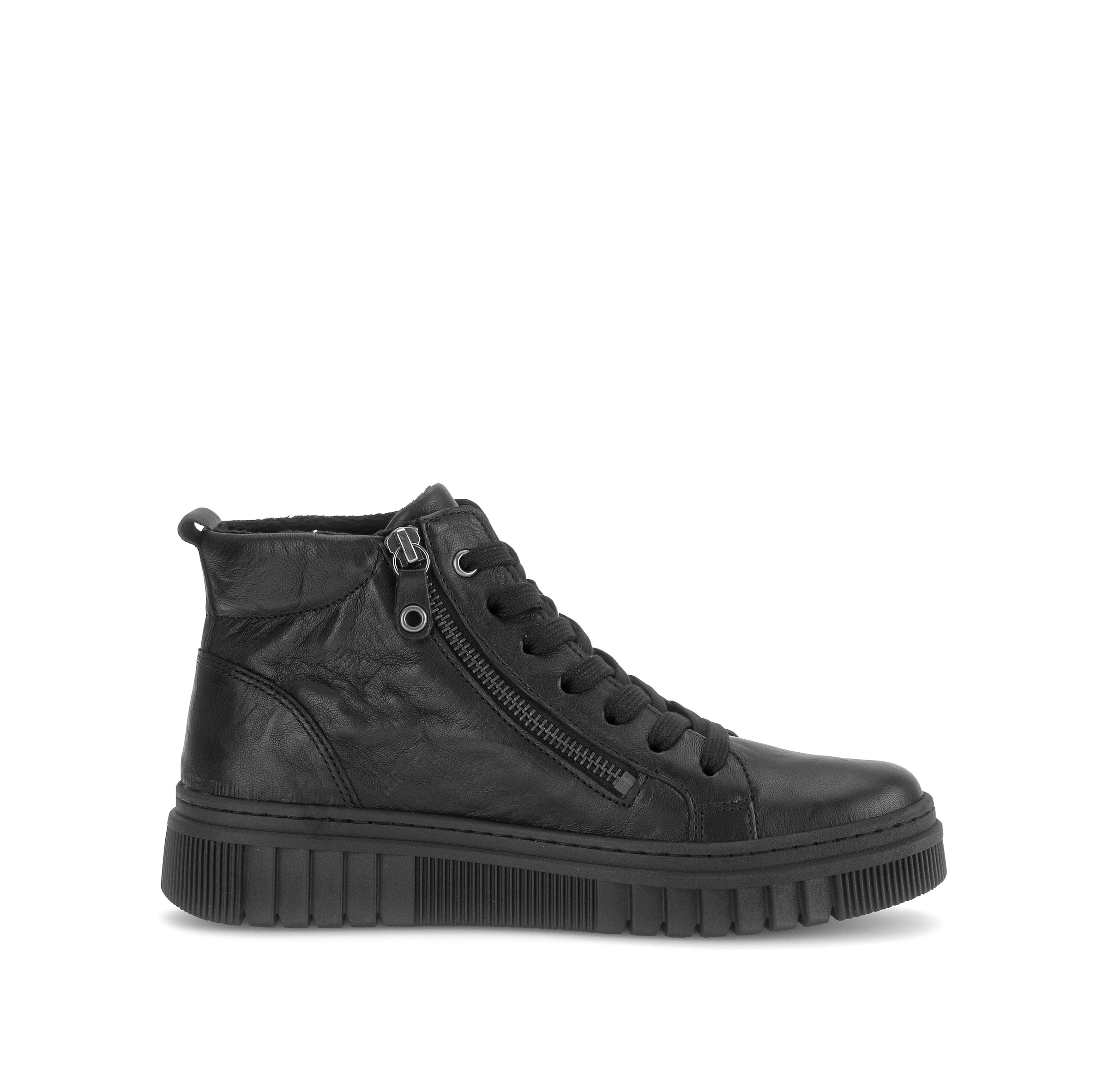 Gabor Schnürboots  Keilsneaker mit praktischem Innenreißverschluss, Weite H (=sehr weit)
