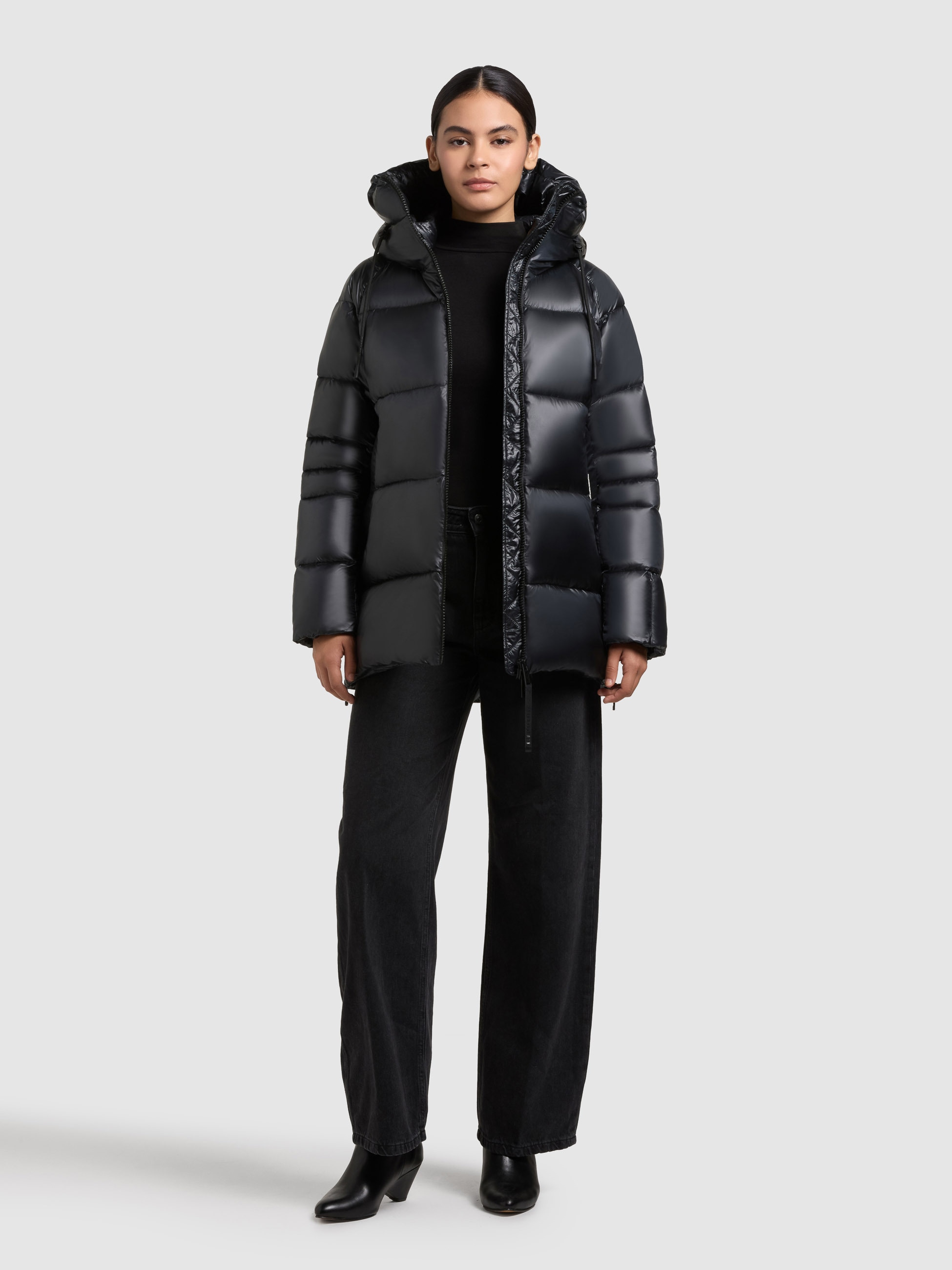 khujo Steppjacke "CARA" mit Kapuze günstig online kaufen