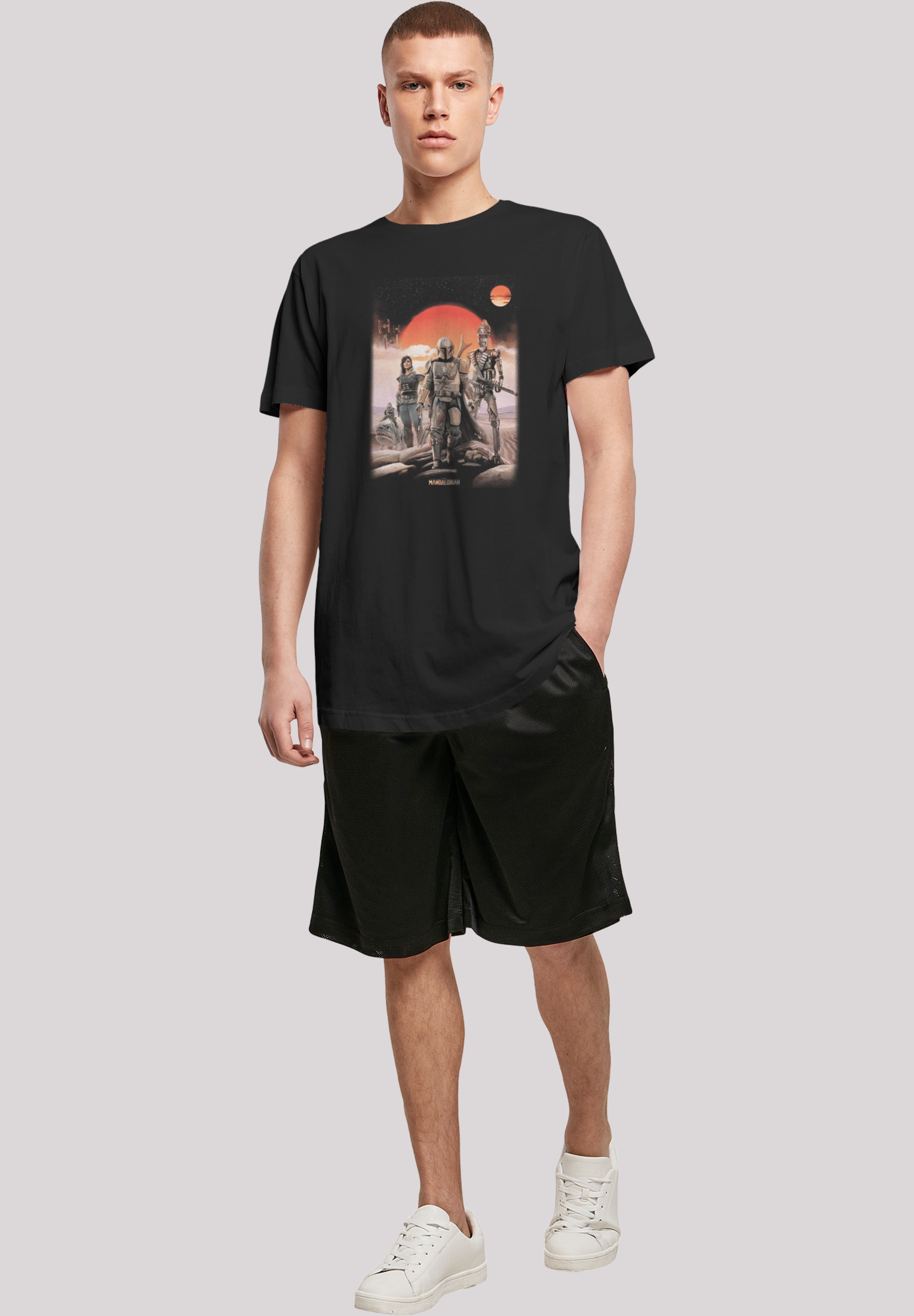 F4NT4STIC Kurzarmshirt »F4NT4STIC Herren«, (1 tlg.)