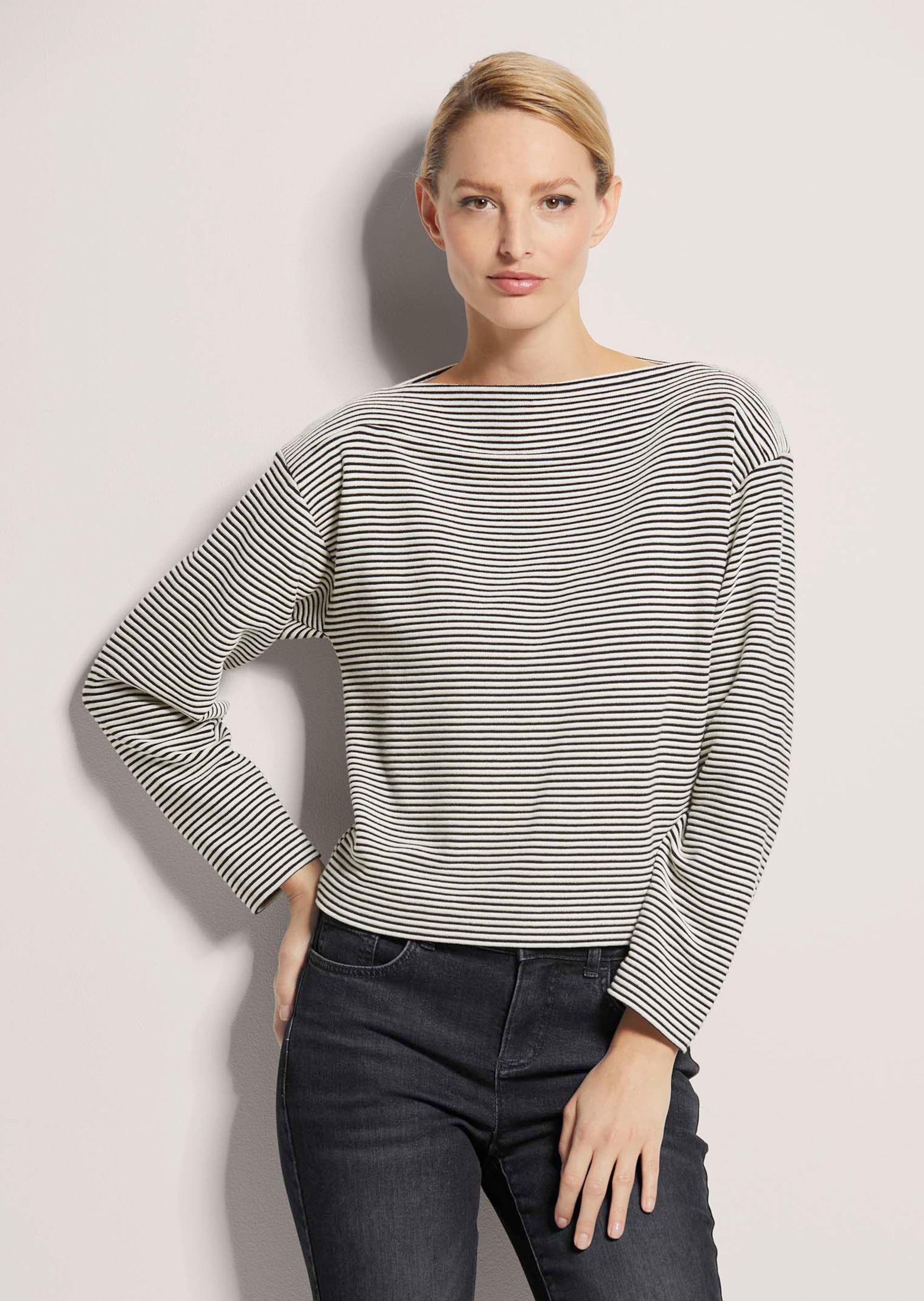 MADELEINE Langarmshirt "Sweatshirt Ringel-Shirt" günstig online kaufen