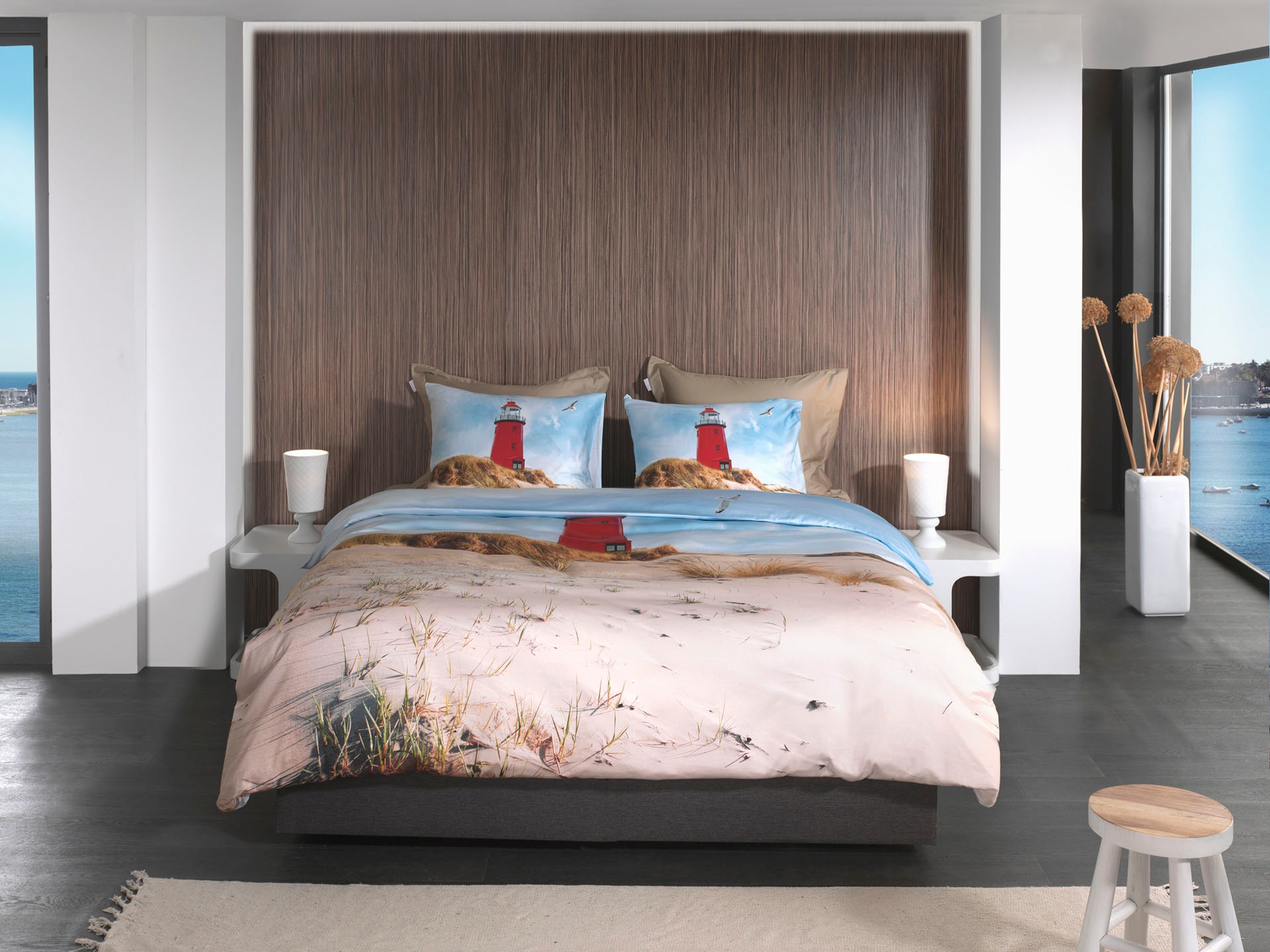 Heckett & Lane Wendebettwäsche "Faro" 2 tlg. maritimes Design, hochwertiges günstig online kaufen