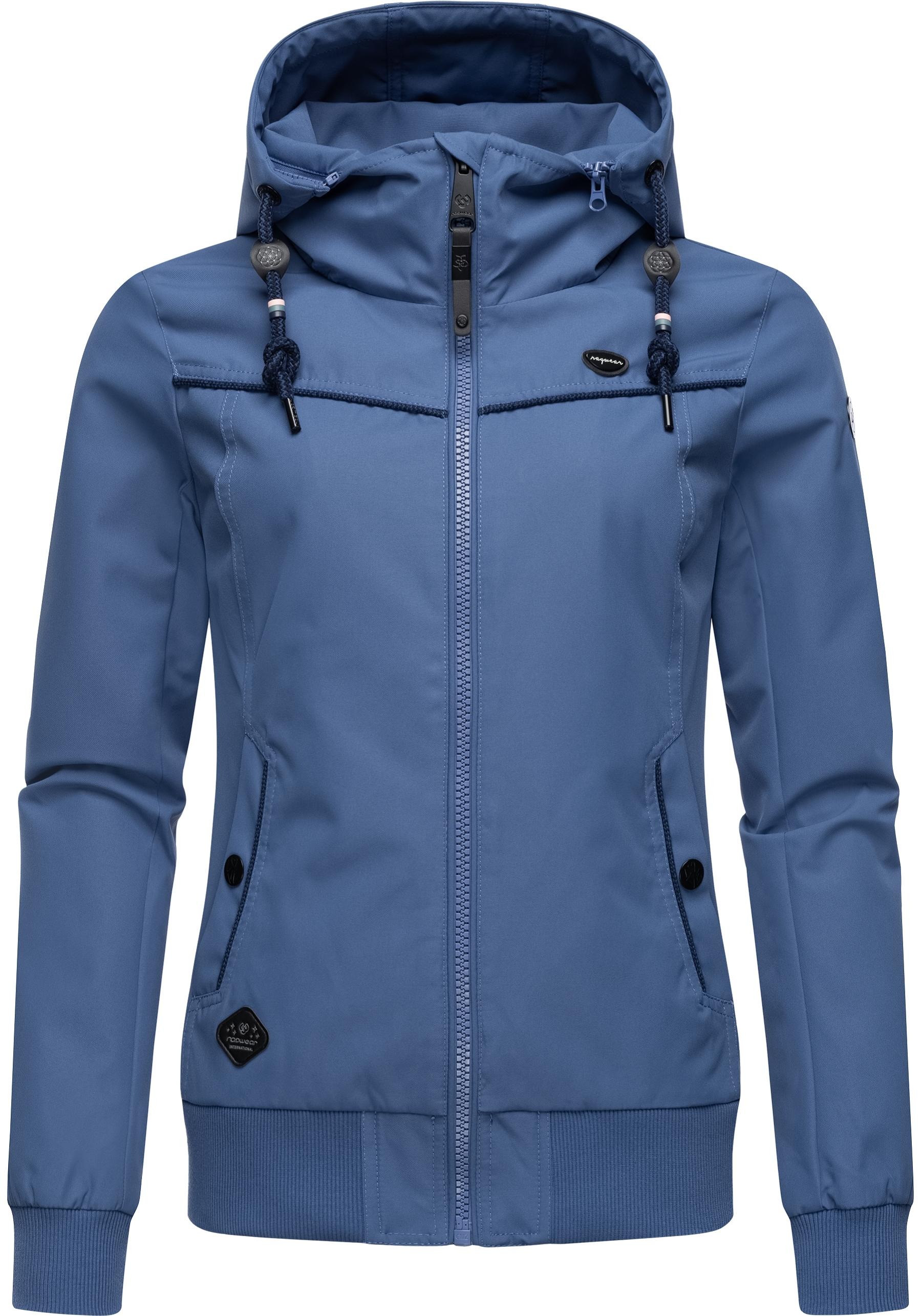 Ragwear Outdoorjacke »Jotty«, mit Kapuze, wasserdichte Übergangsjacke mit abnehmbarer Kapuze