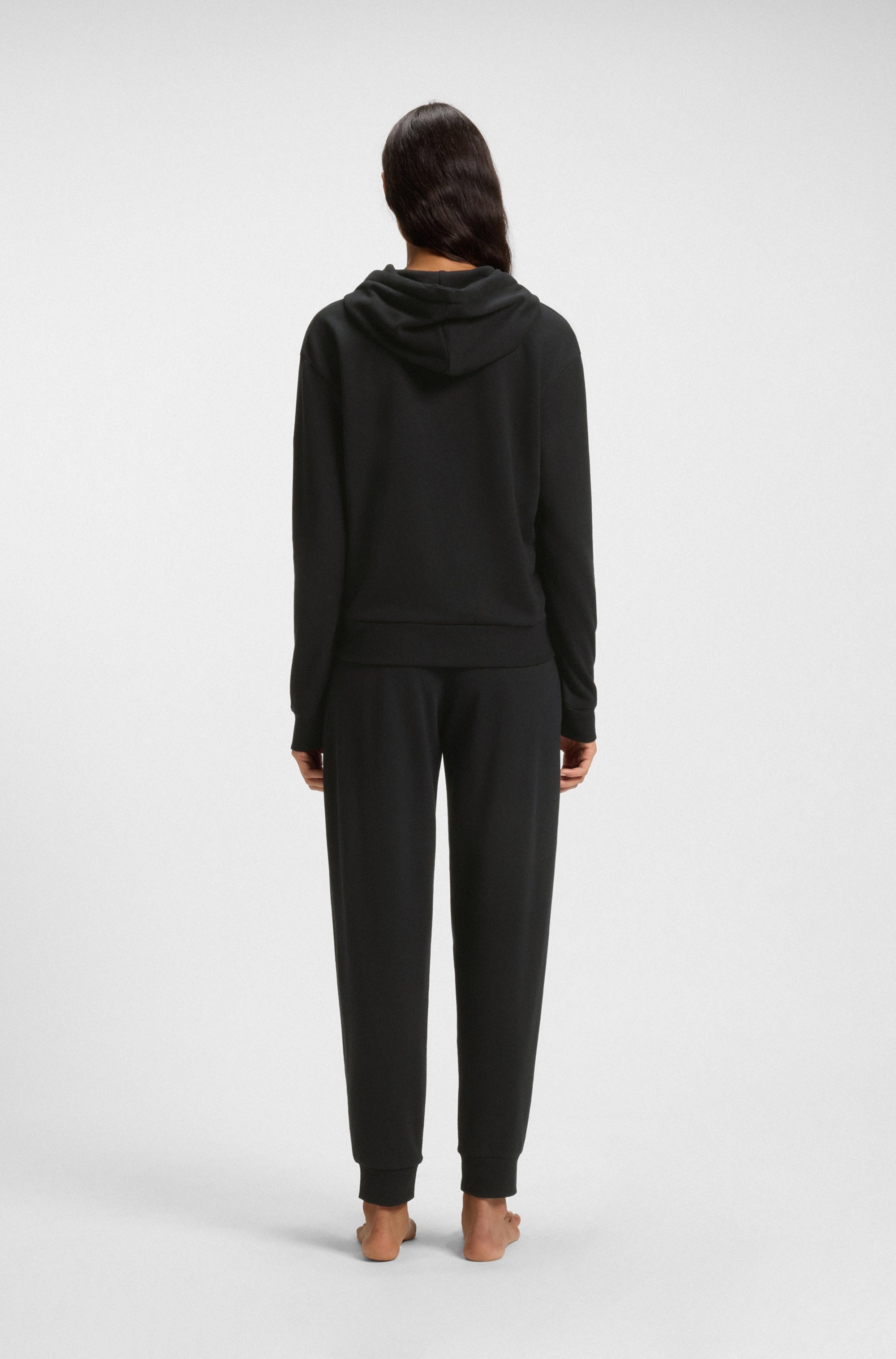 Thumbnail - BOSS Hoodie "CP Stripe Hoodie" mit kontrastfarbener Kordel