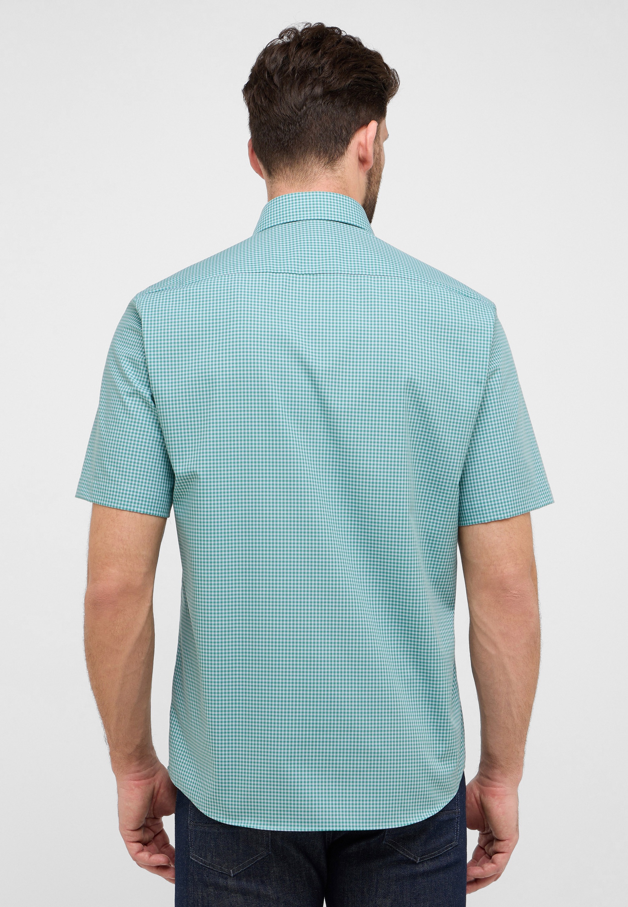 Eterna Kurzarmhemd "COMFORT FIT" NON IRON (bügelfrei) günstig online kaufen
