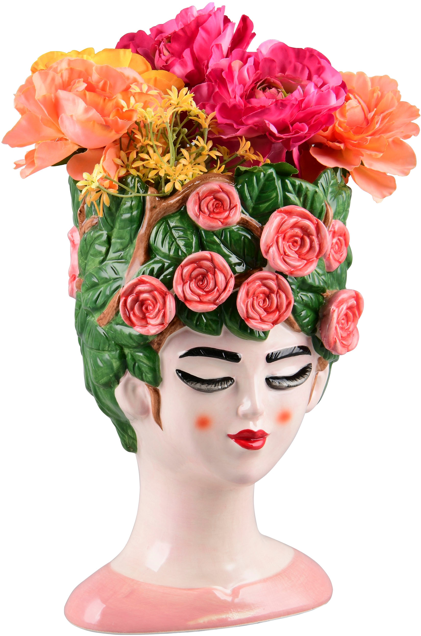 MIRRORS AND MORE Dekovase »ROMINA« Auffällige Dekovase