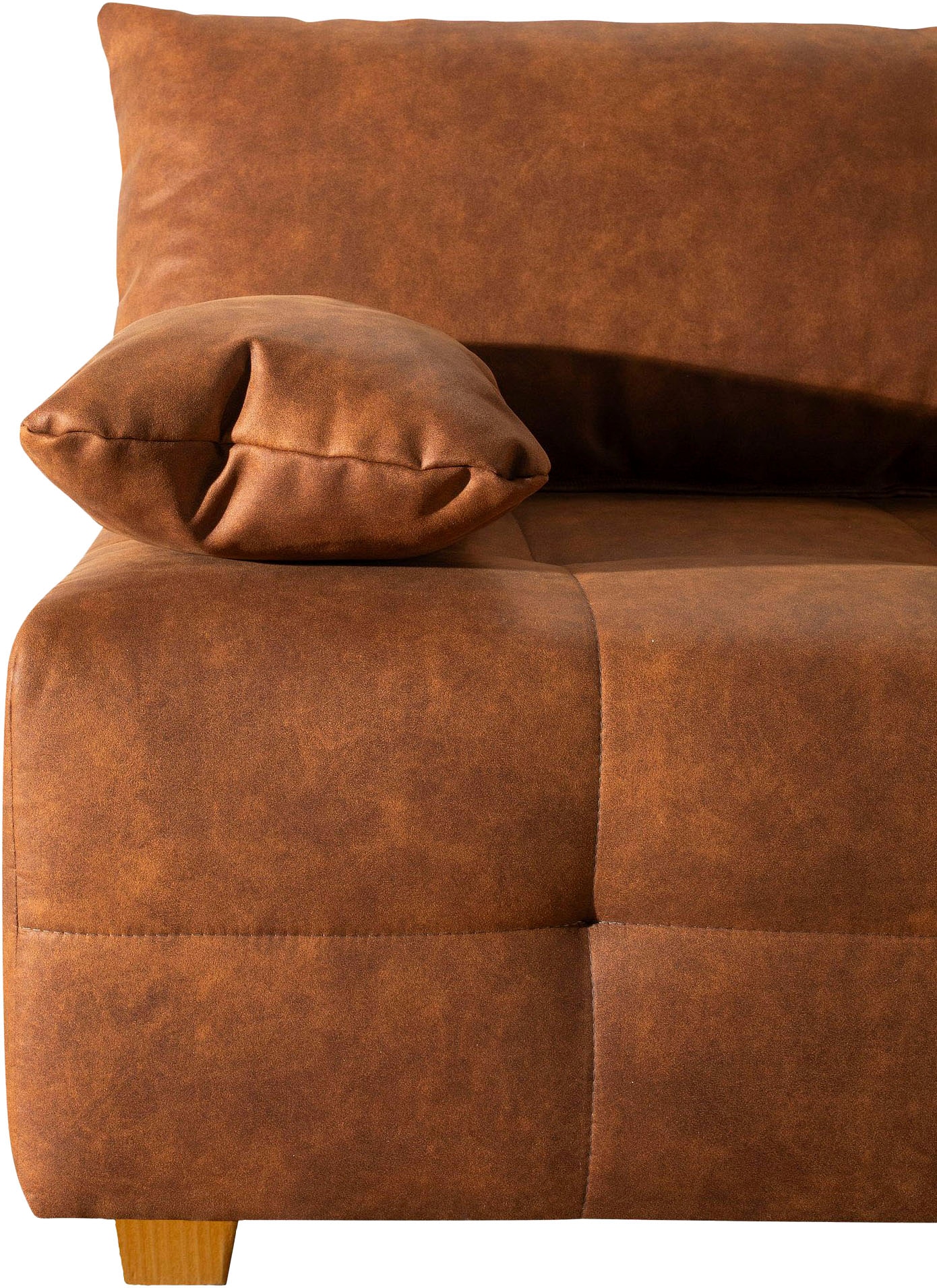 COLLECTION AB Schlafsofa »Bella«, Schlafsofa,Bettkasten,Bonellfederkern,Rückenkissen,Armlehnenkissen