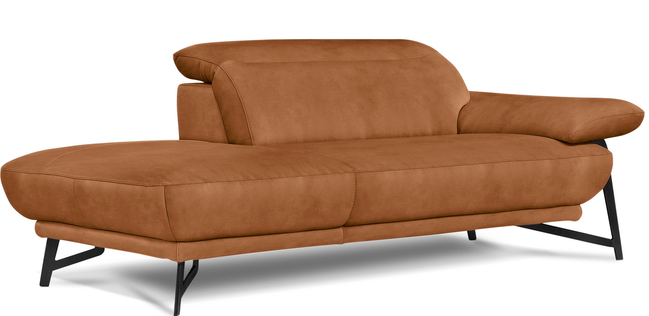 Egoitaliano Sofa "Anais, Design mit hohem Sitzkomfort, Fußfarbe schattengra günstig online kaufen