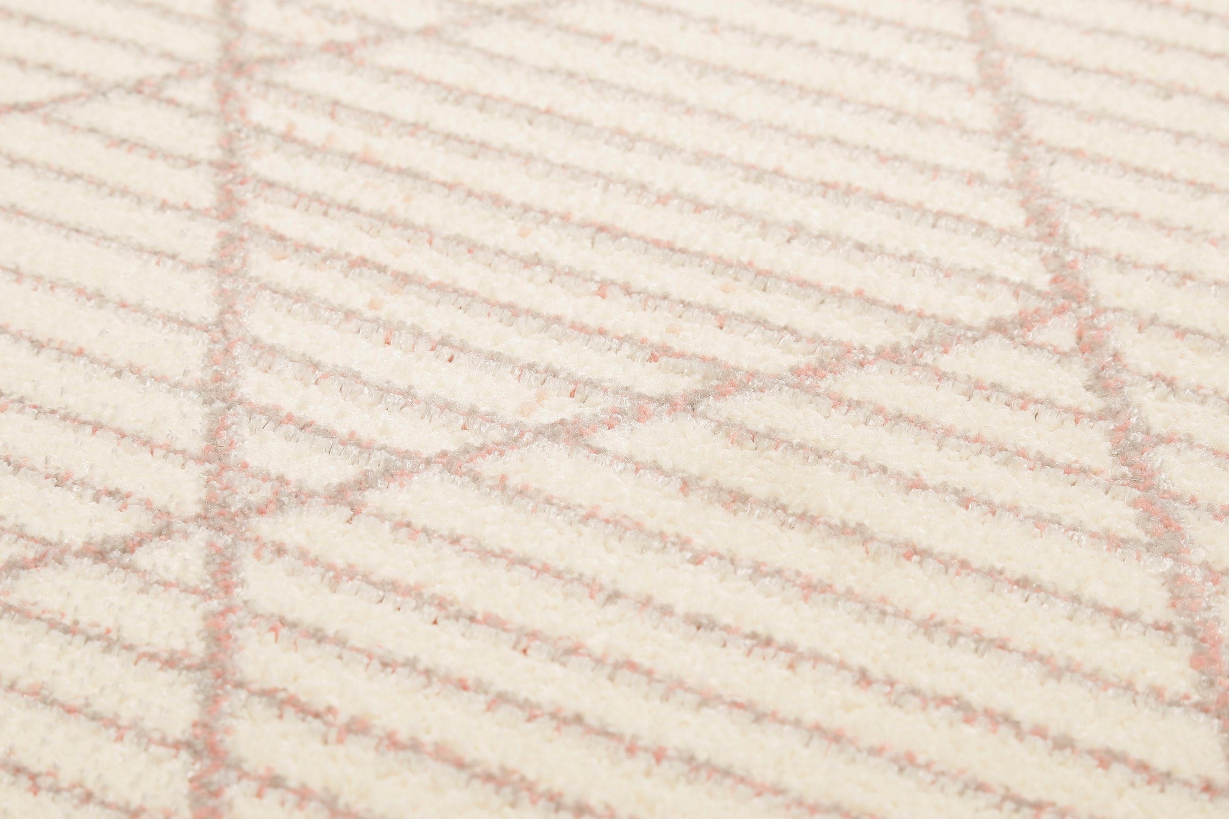 Wecon home Teppich »Velvet Walk«, rechteckig, 13 mm Höhe, Kurzflor, Wohnzimmer
