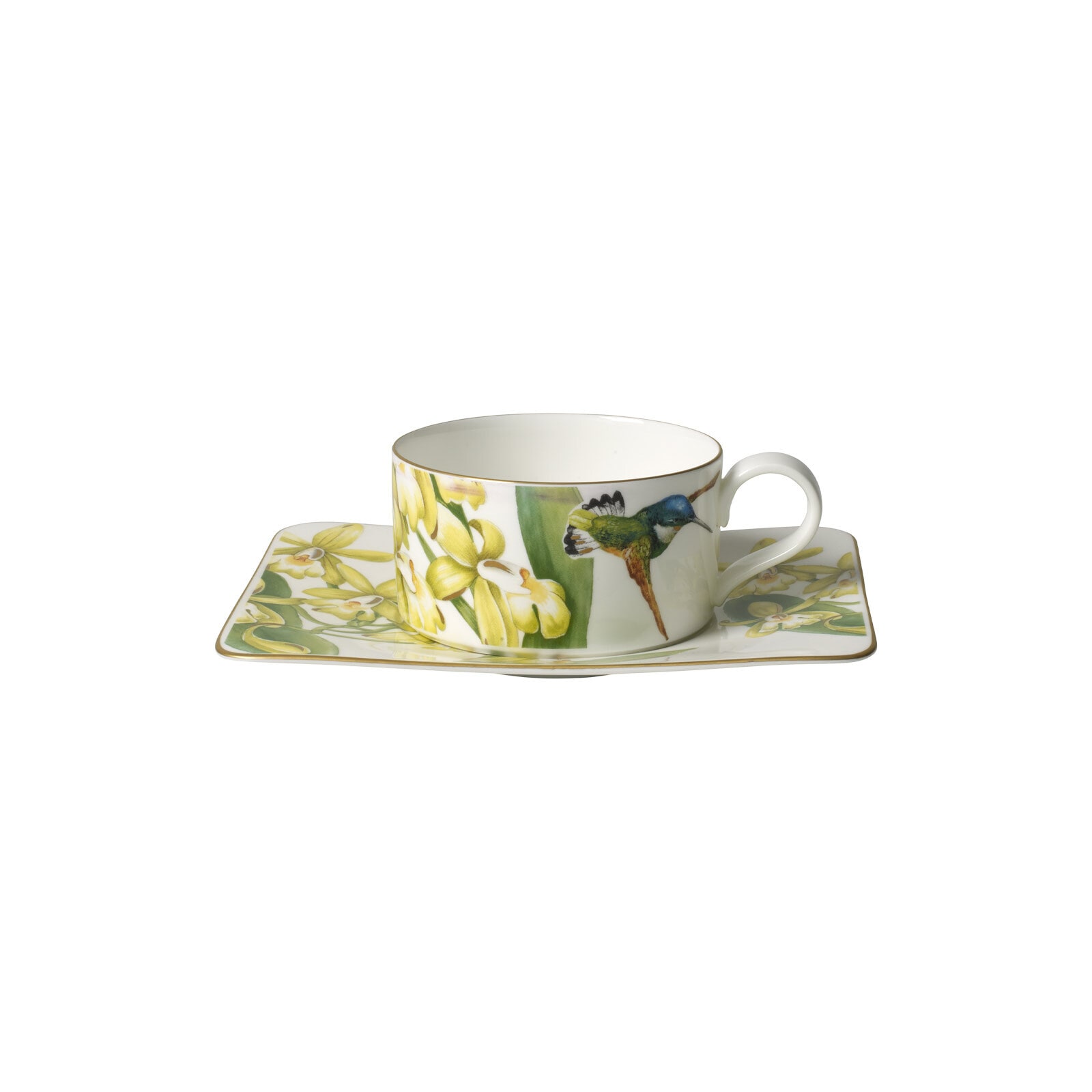 Villeroy & Boch Tasse "Teetasse mit Untertasse Amazonia 230 ml bunt" Spülmaschinenfest