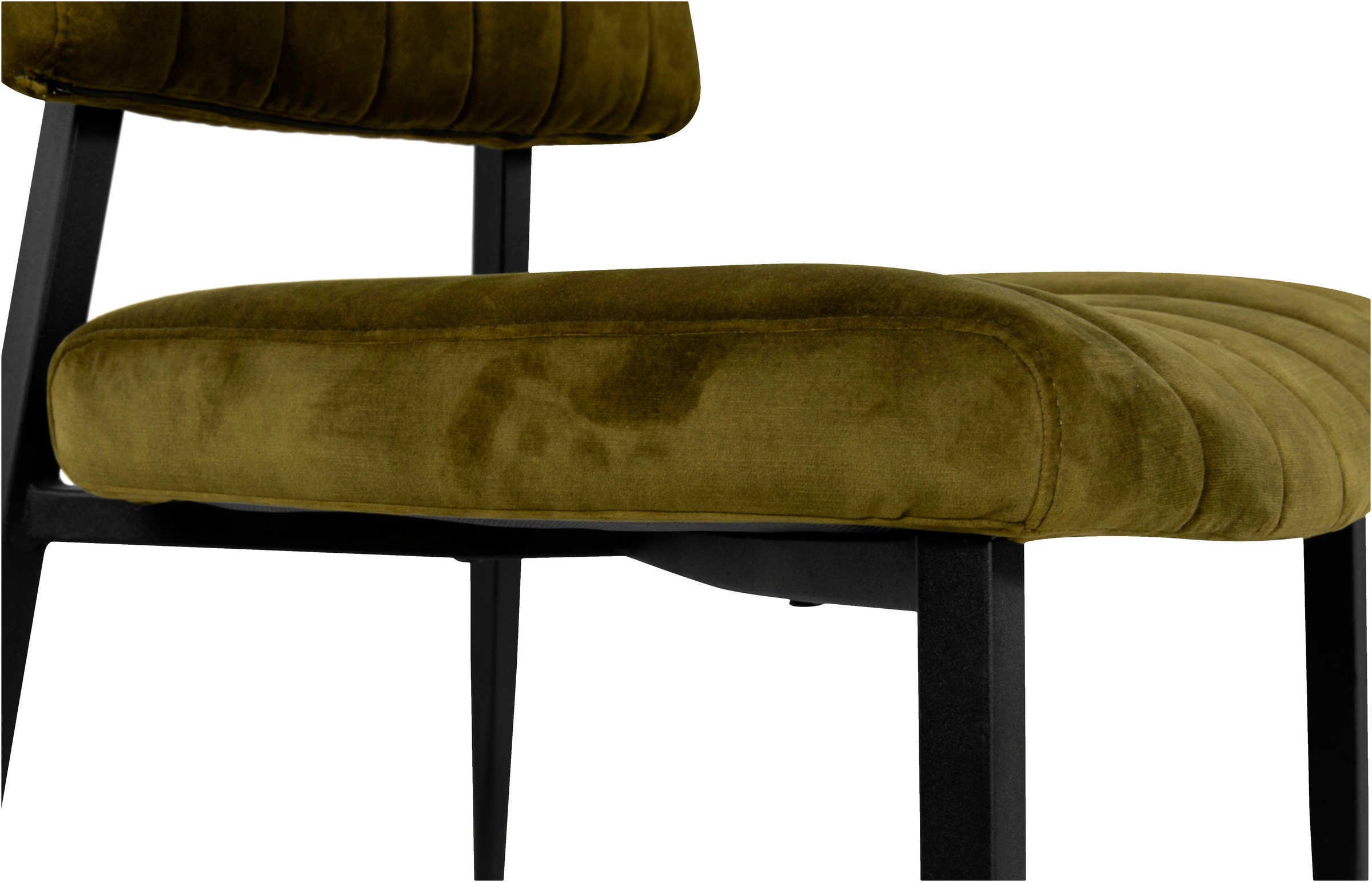 OMG Design Esszimmerstuhl »Ivan«, (Set), 1 St., Stoff, pflegeleichter Samtvelour Bezug, Küchenstuhl