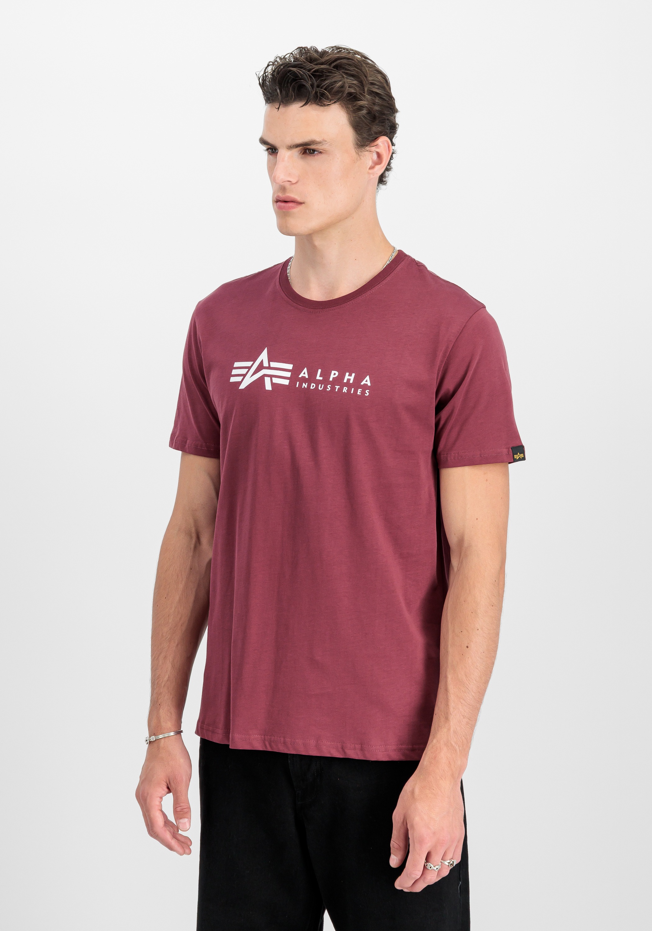 Alpha Industries T-Shirt »Alpha Label T-Shirt 2 Pack«
