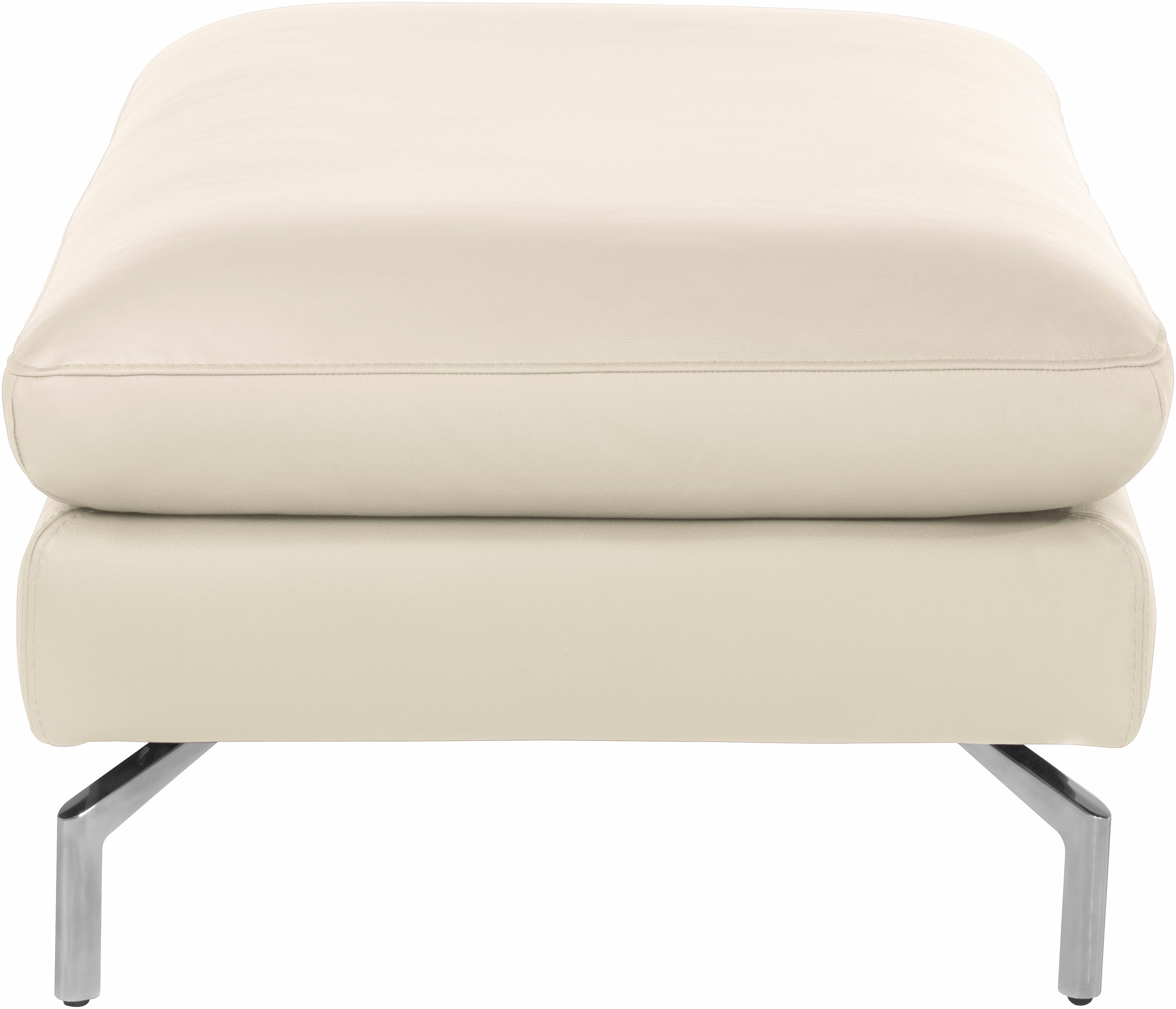 CALIA ITALIA Hocker "Dave mit edlem Metallfuß, B/T 95/68cm"