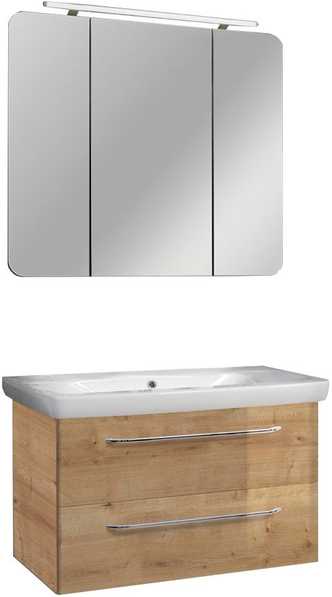 FACKELMANN Waschtisch "Waschplatz-Set MILANO" 3 tlg. 3-teilig günstig online kaufen