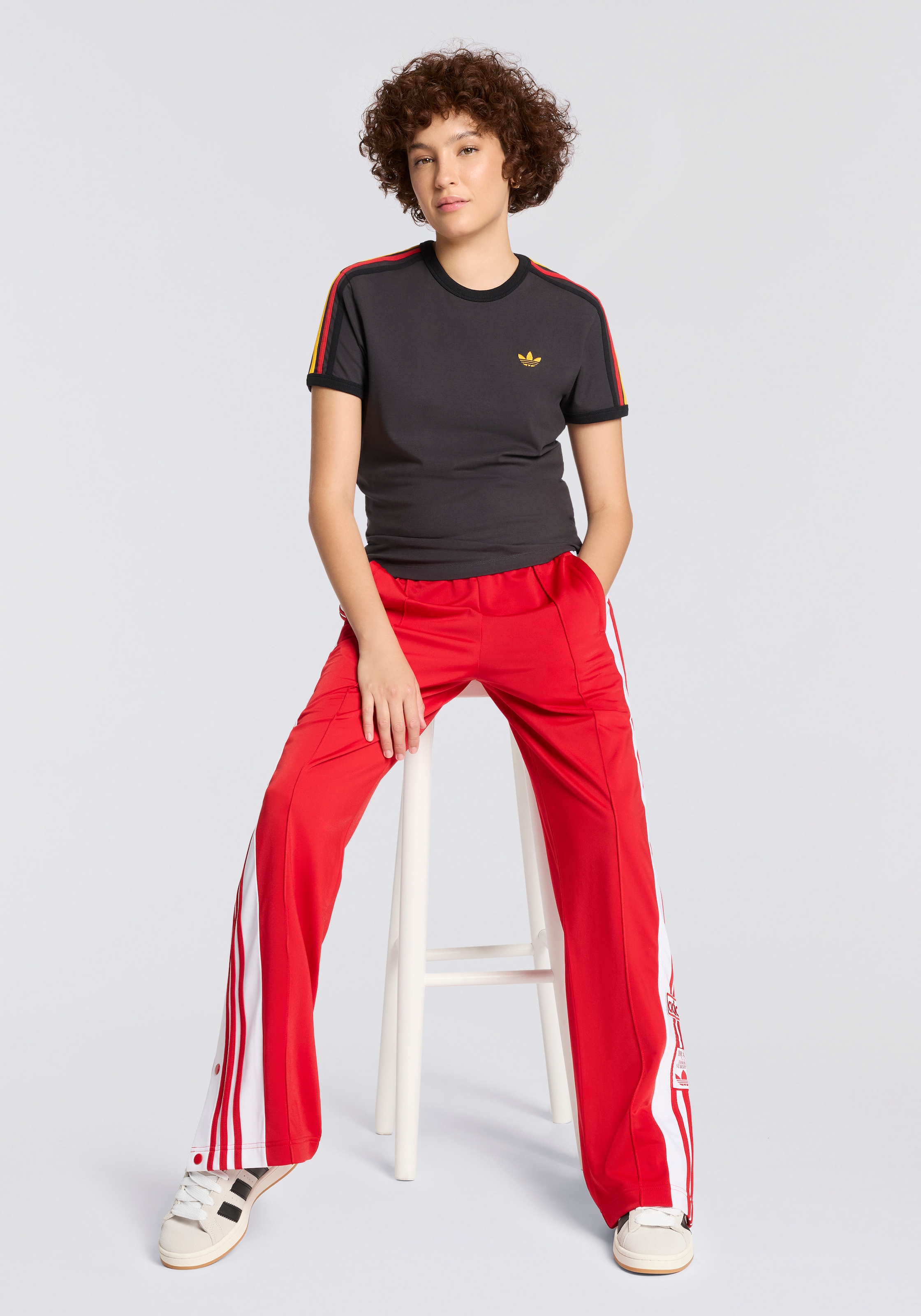 adidas Originals T-Shirt "3S TEE SLIM" sanft anliegende Passform, ohne Vers günstig online kaufen