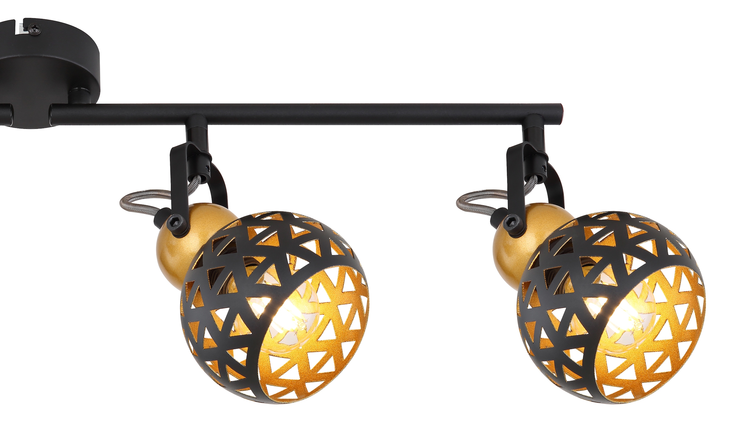 GLOBO LIGHTING Deckenspot »SARRA« E14 1 Stk. Deckenstrahler für Wohn- & Esszimmer schwarz