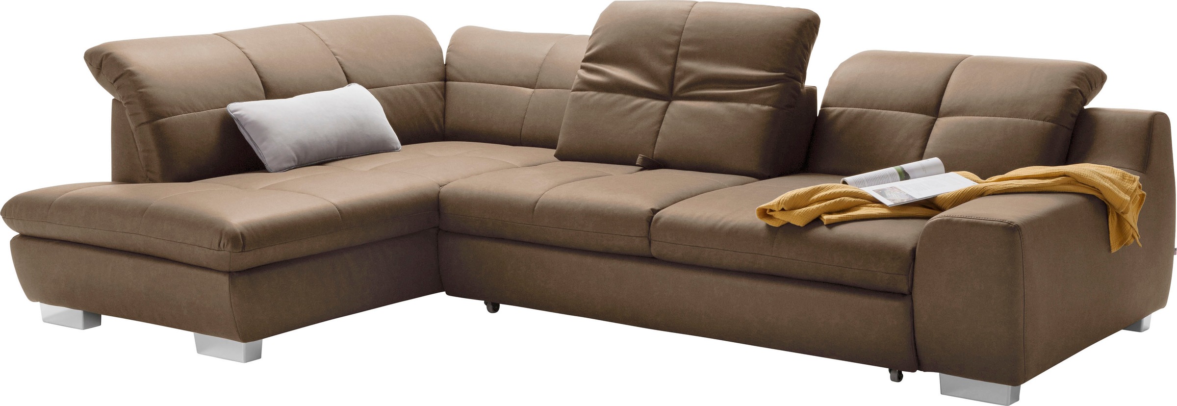 set one by Musterring Ecksofa "SO 1200 inkl. Sitztiefen- & Rückenverstellun günstig online kaufen