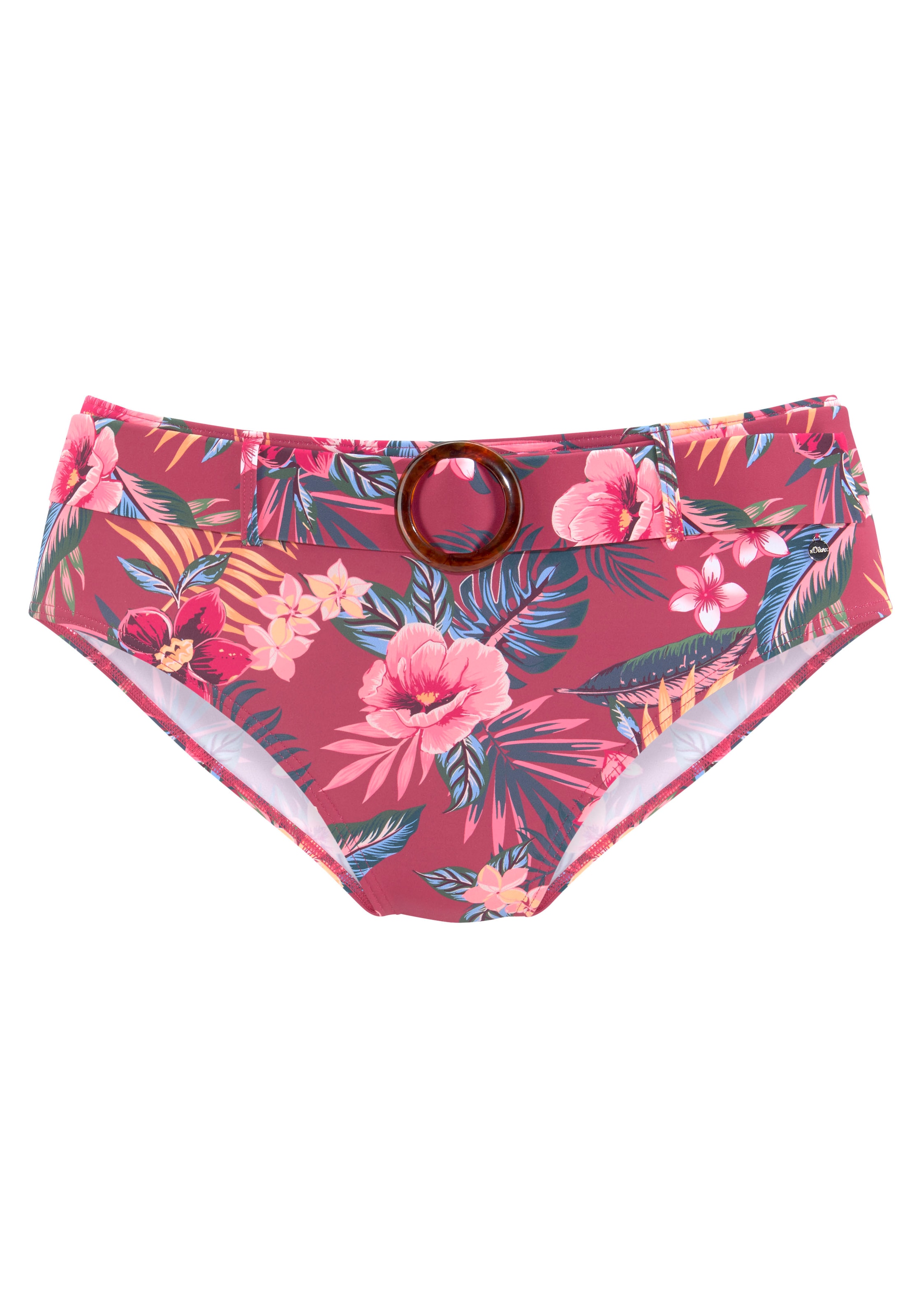 s.Oliver Highwaist-Bikini-Hose »Marika«, mit abnehmbarem Gürtel