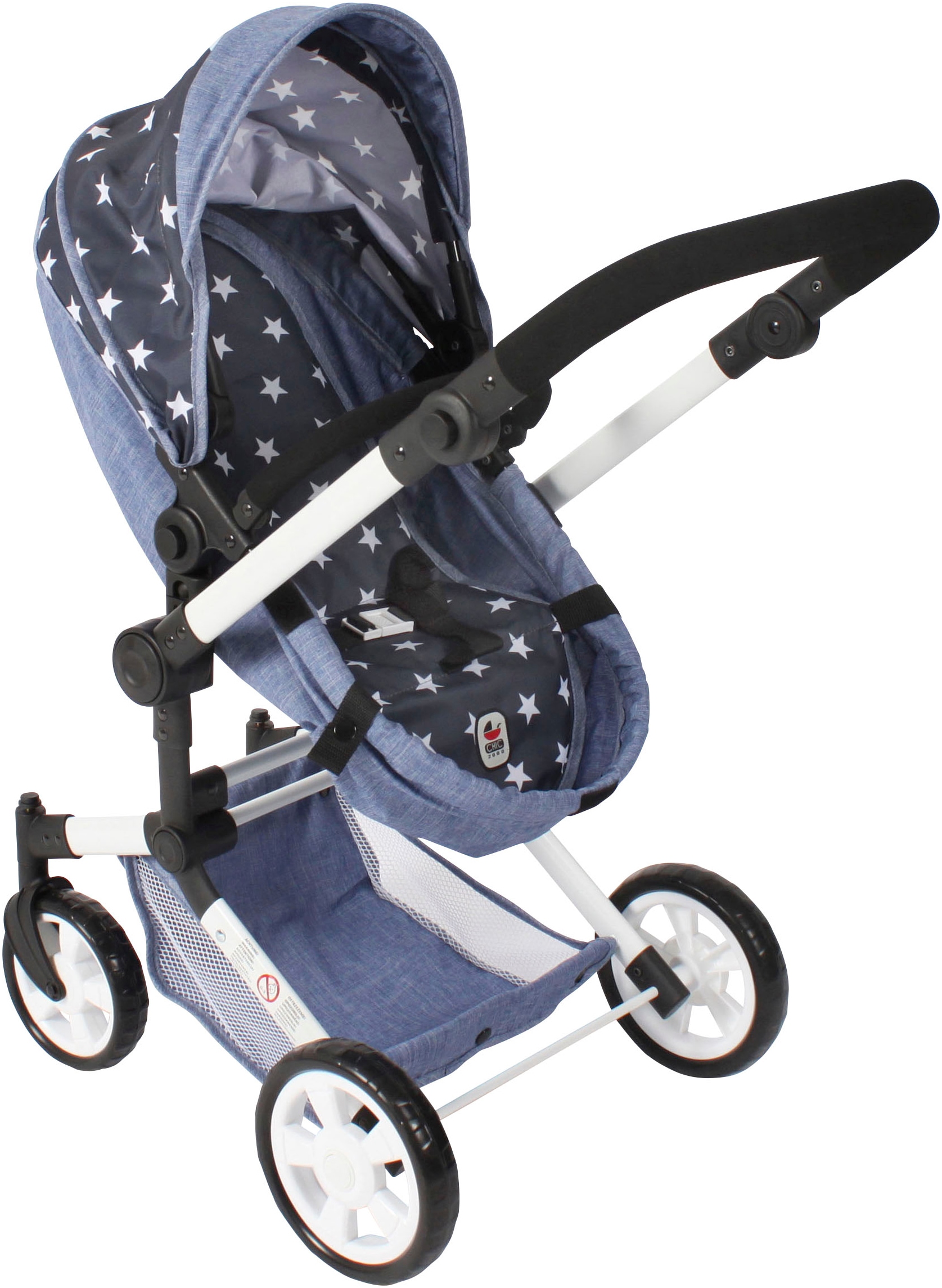CHIC2000 Kombi-Puppenwagen »Linus, Sternchen«, (Set)