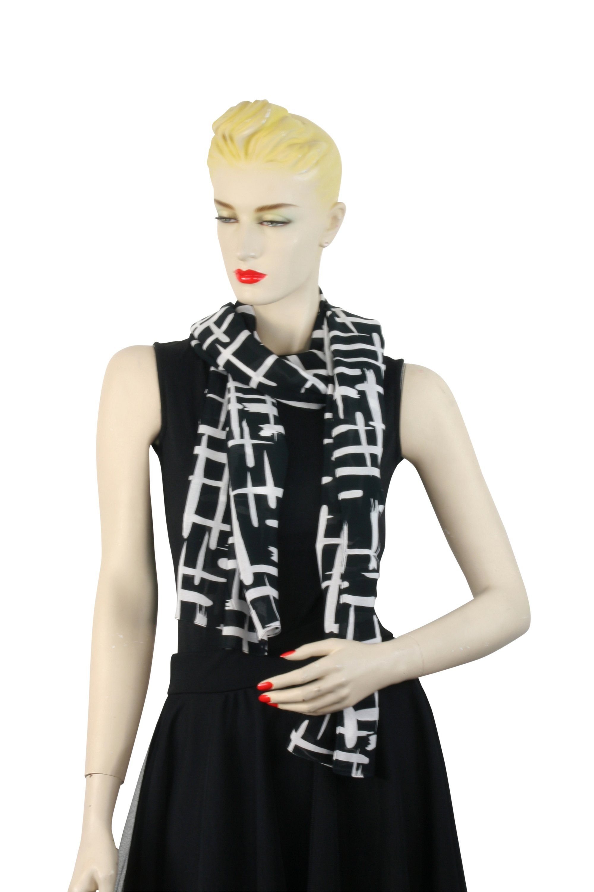 COLLEZIONE ALESSANDRO Modeschal "Eleonore" 1 Stk. mit gestreiftem, modern-e günstig online kaufen