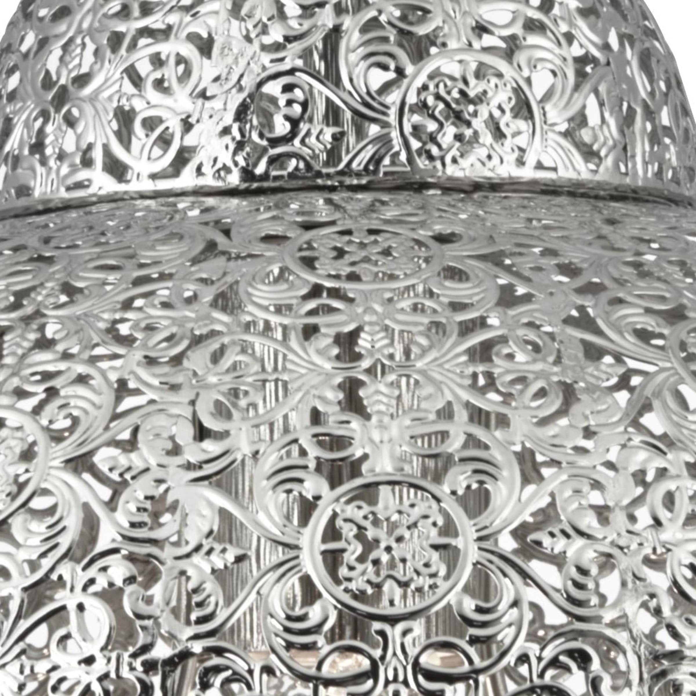 Searchlight Pendelleuchte »Fretwork-Pendelleuchte - Lasergeschnittenes Nickelmetall« E27 1 Stk.