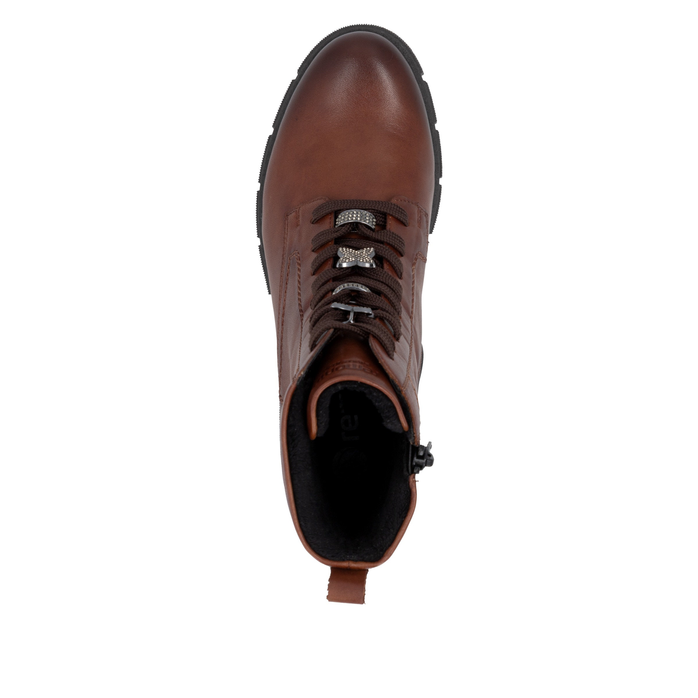 Remonte Schnürstiefelette  Schnürboots, Blockabsatz, mit wasserabweisender TEX-Membran
