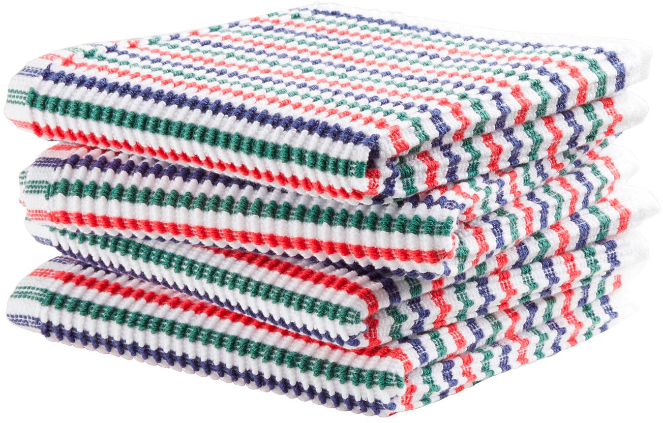 DDDDD Spültuch "Fun, 30x30 cm, aus 100% Baumwolle" mit luxuriöser Rippenstr günstig online kaufen
