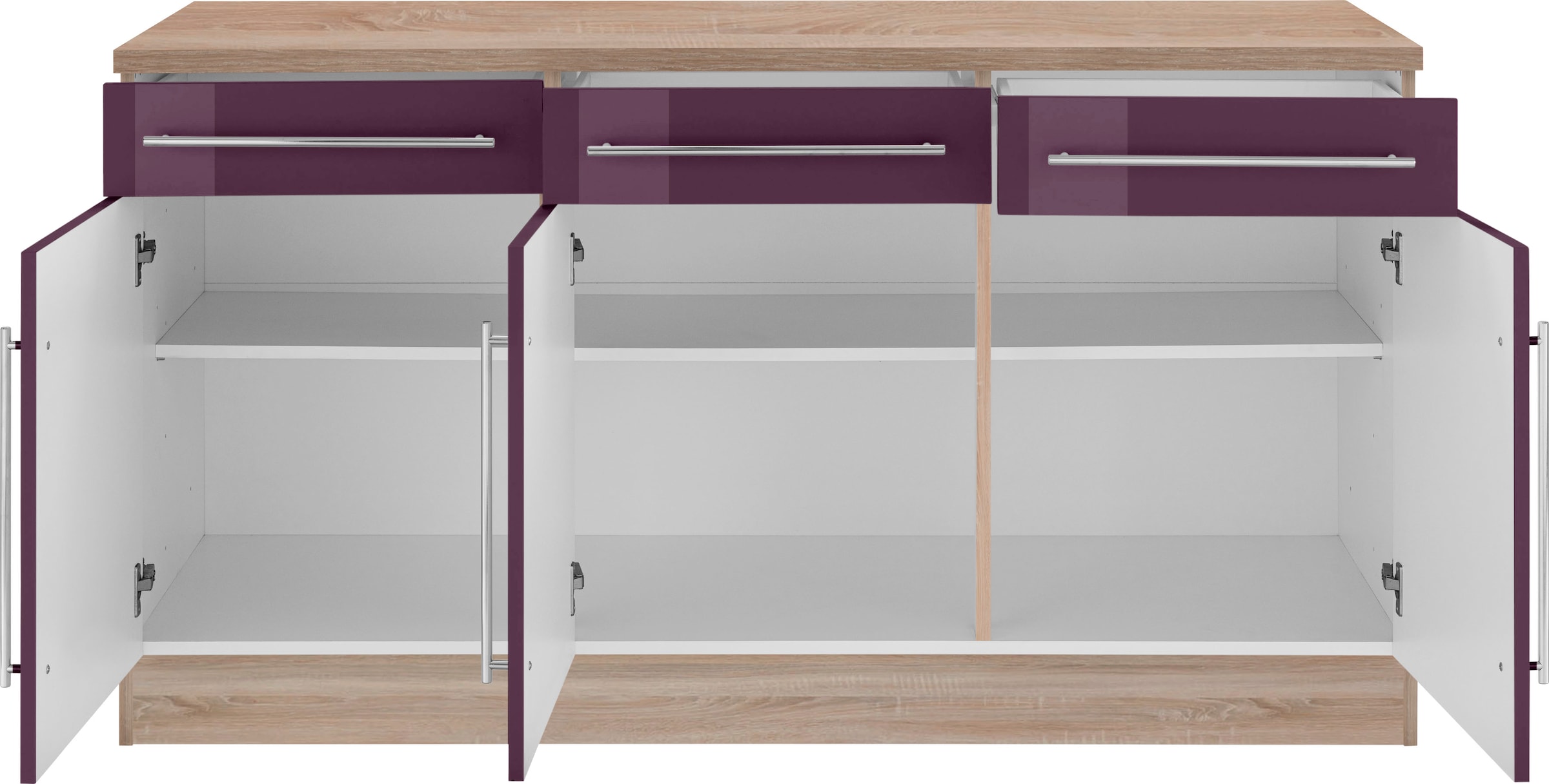 KOCHSTATION Unterschrank »KS-Samos«, Breite 150 cm