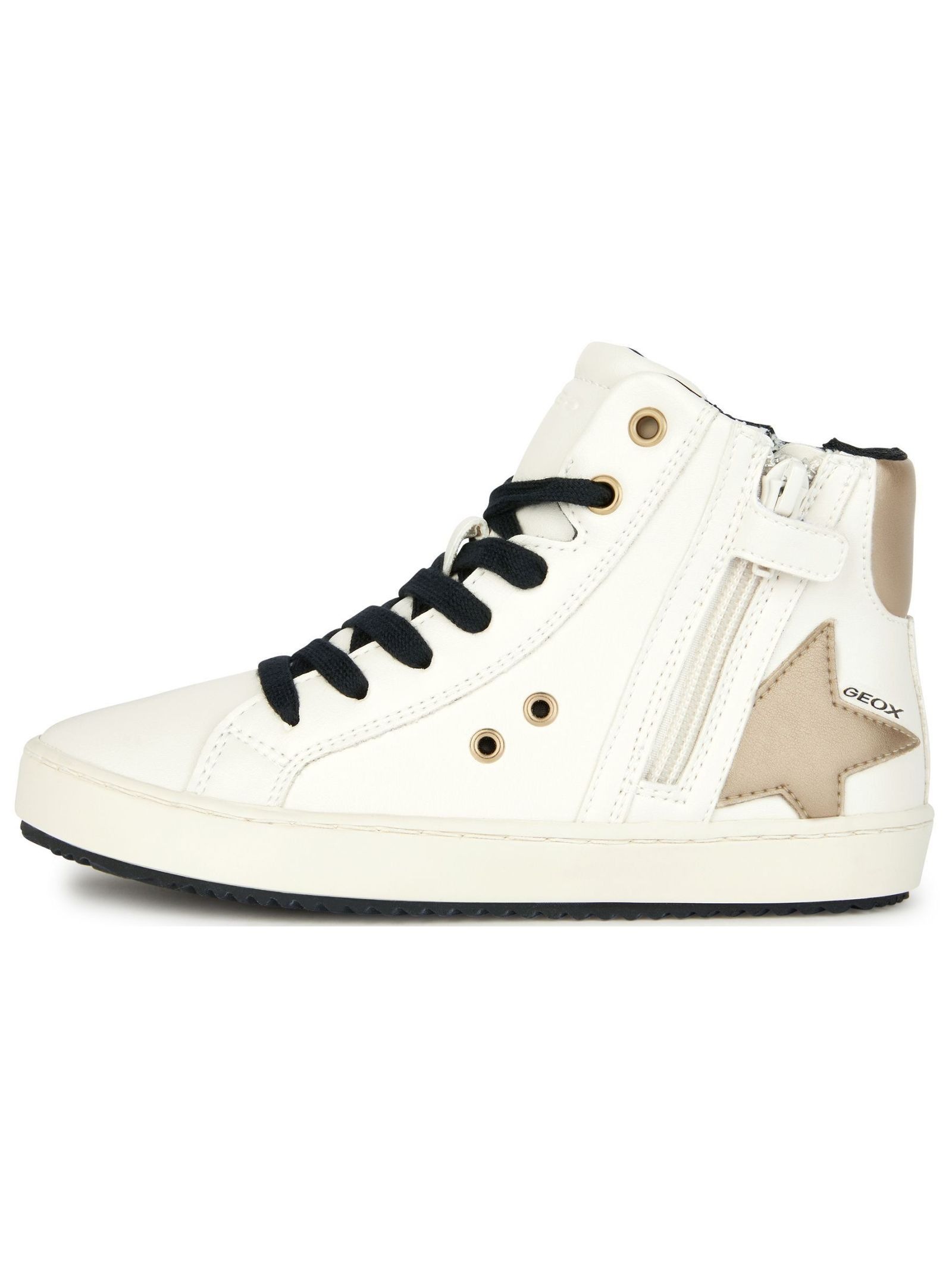 Geox Sneaker »Geox Sneaker Lederimitat/Textil«
