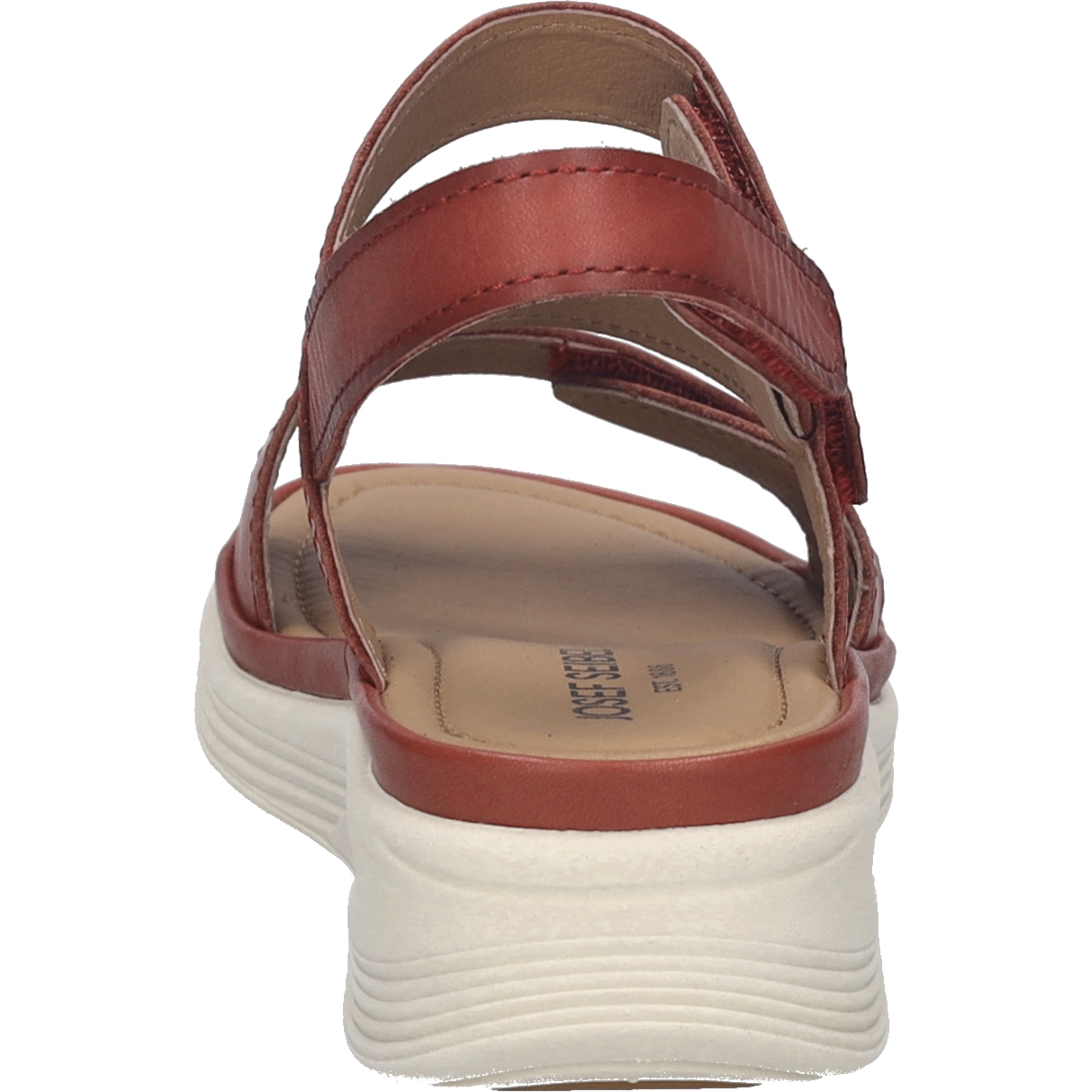 Sandale JOSEF SEIBEL "Sevran 05, hibiscus", Damen, Gr. 39, braun (hibiscus), Obermaterial: 100% Rindsleder Leather cow., Schuhe Sandale 3
