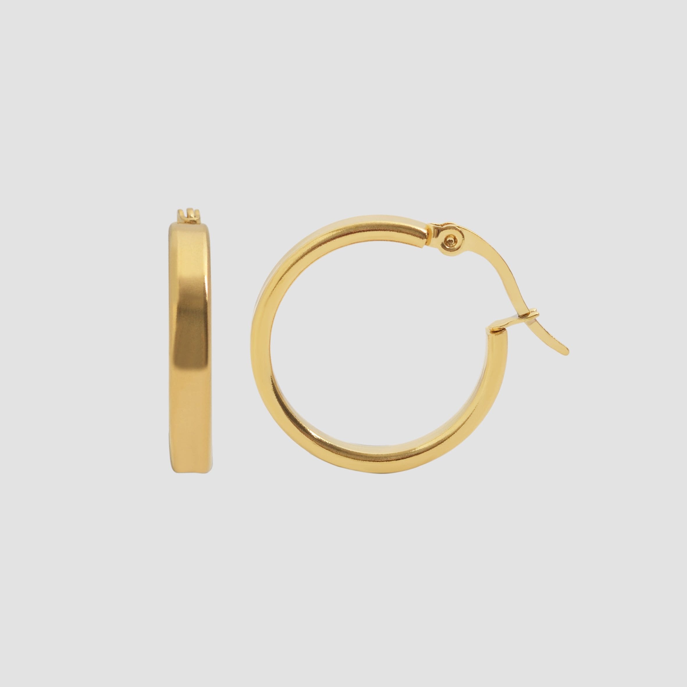 Adelia´s Paar Creolen »Damen Ohrringe – Creole aus Edelstahl« Ein kleines Geschenk mit großer Wirkung